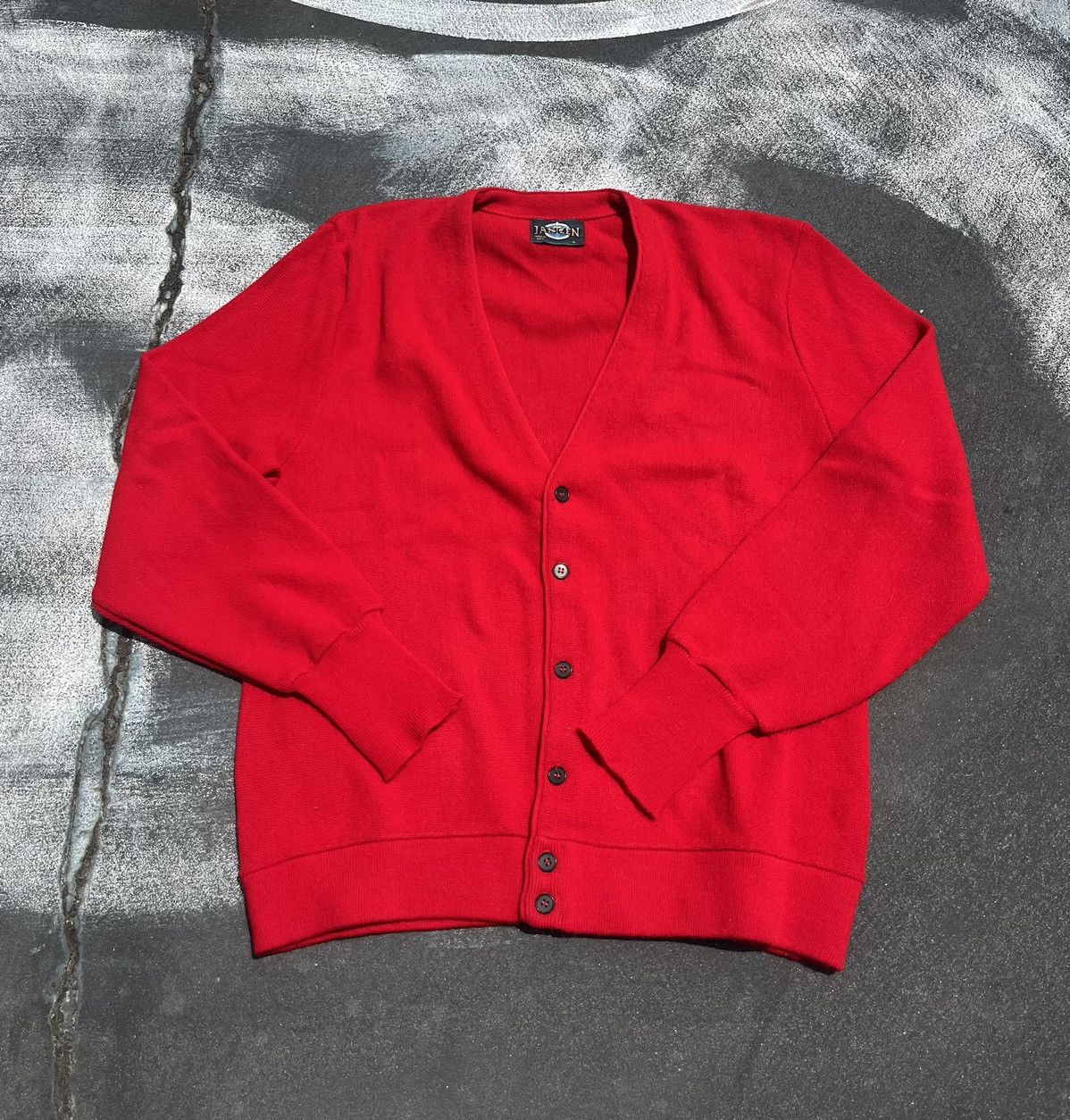 でおすすめアイテム。 Jantzen Vintage Button Acrylic 90s Sweater Cardigan Up トップス