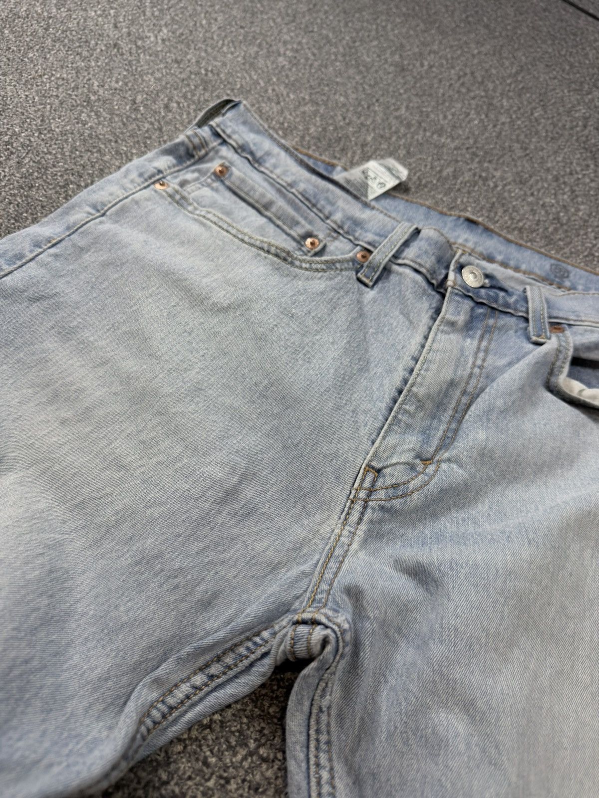 Levi's Made & Crafted Y2K Levis 502 Faded Wash Tappered Leg Denim Jeans Archive Size US 34 / EU 50 - 14 Thumbnail