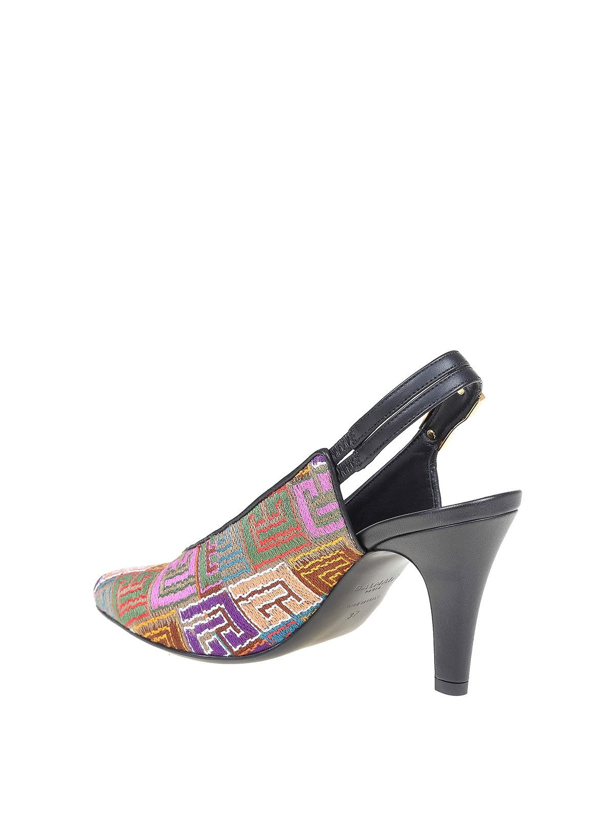 Balmain o1y0625 Pumps in Multicolor Size US 7 / IT 37 - 2 Thumbnail