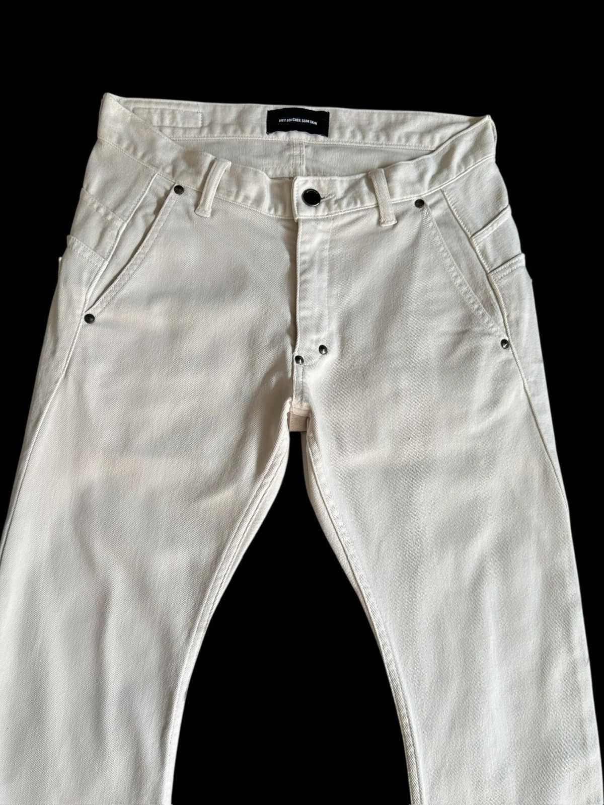 Diet Butcher Slim Skin 15/16AW - DBSS '' Feather to Snow '' collection pant Size US 29 - 5 Thumbnail