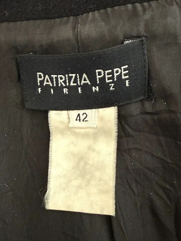 Patrizia Pepe Patrizia Pepe Cappotto Lana Nero Donna 42 - S Size S / US 4 / IT 40 - 7 Thumbnail
