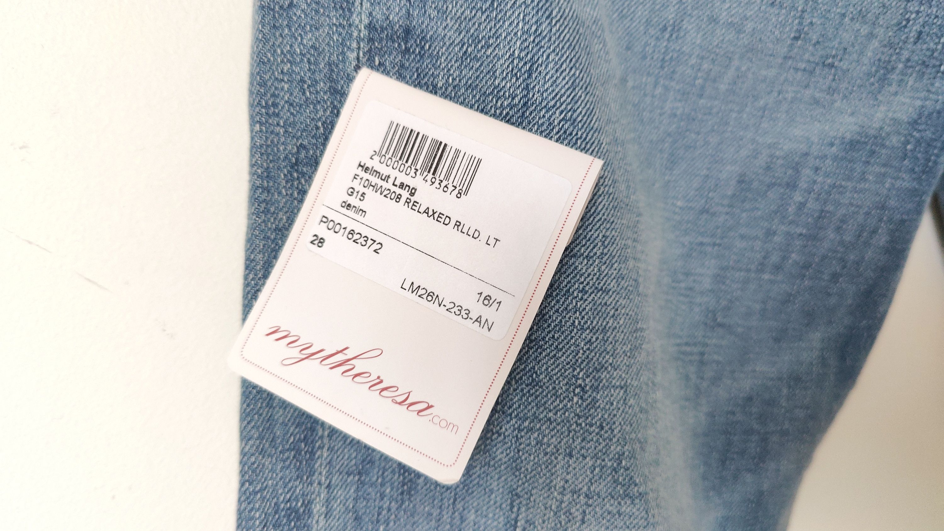 Helmut Lang Helmut Lang Relaxed RLLD Distressed Denim Pants NEW w/ Tags Size US 28 / EU 44 - 4 Thumbnail