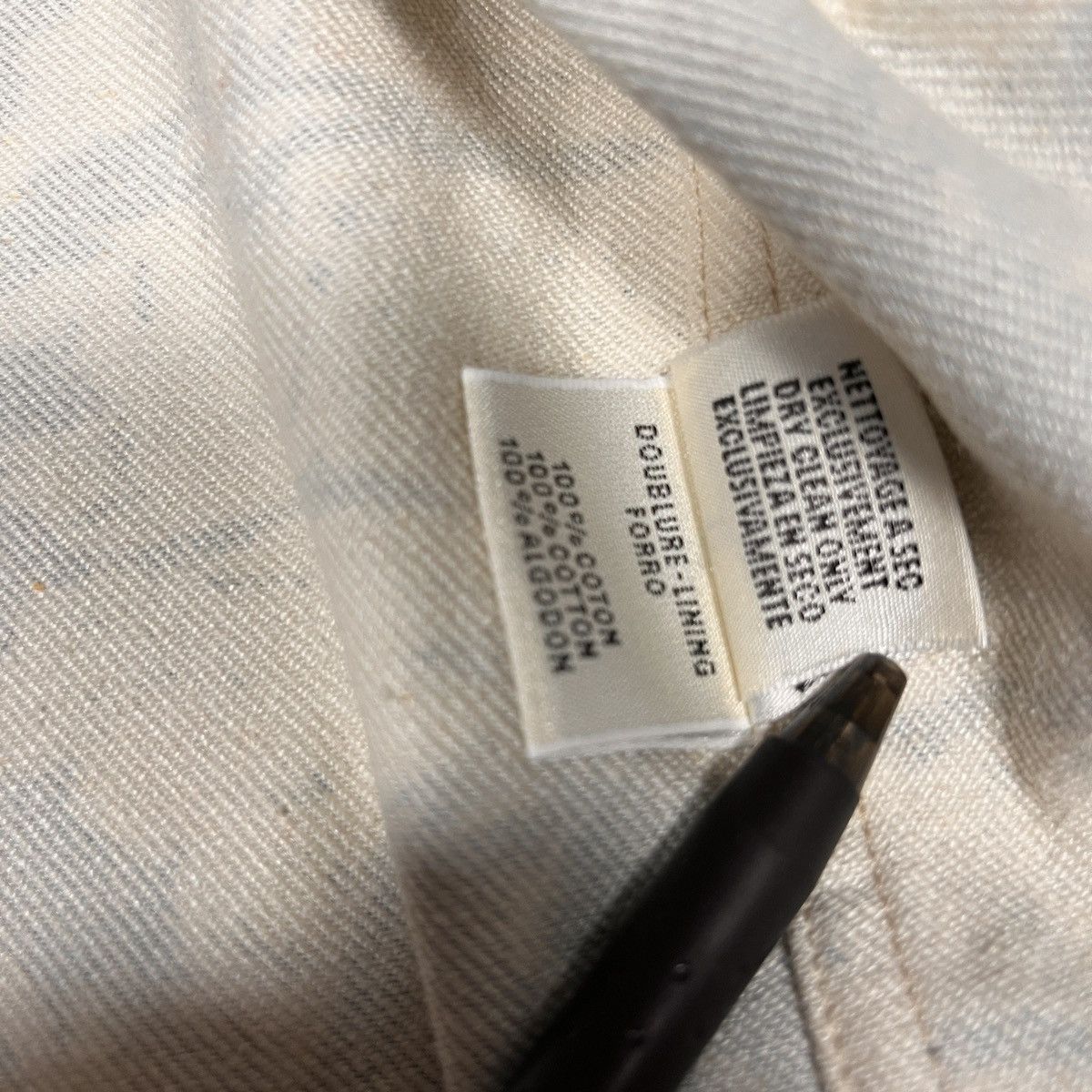 Hermes GRAIL Hermes by Margiela SS03 Chevel Surpise Denim Jacket Size US M / EU 48-50 / 2 - 9 Thumbnail