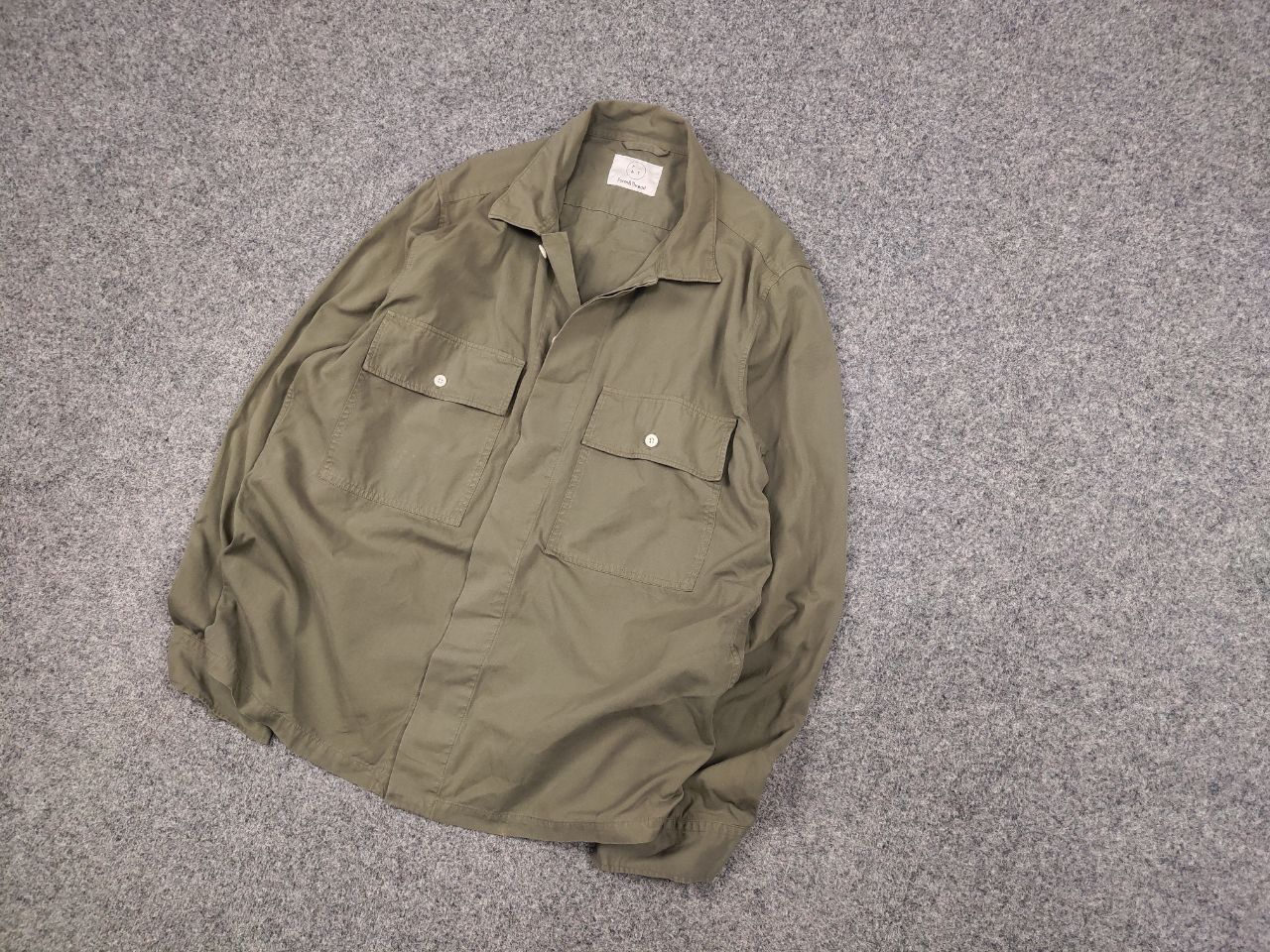 Japanese Brand Form & Thread Mens Overshirt Light Pocket Bottom Jacket Size US L / EU 52-54 / 3 - 3 Thumbnail