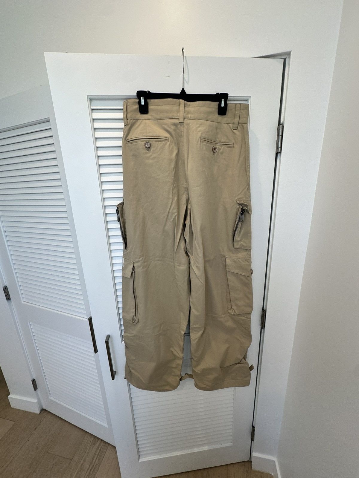 Dolce & Gabbana Dolce & Gabbana Beige Cargo Parachute Pants Size US 34 / EU 50 - 5 Thumbnail