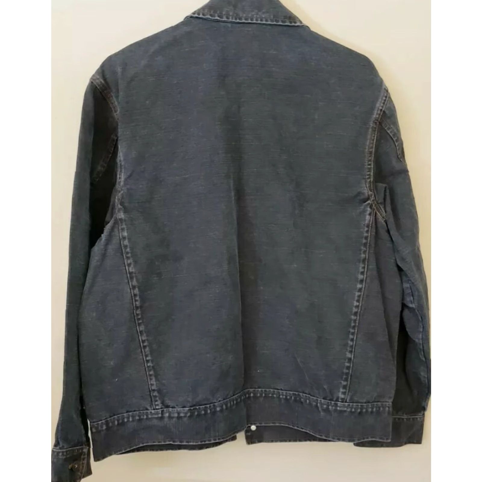 Timberland VINTAGE Timberland Weathergear Denim Blue Jean Jacket Medium Men Jacket M Indigo Navy Blue Size US 31 - 2 Thumbnail