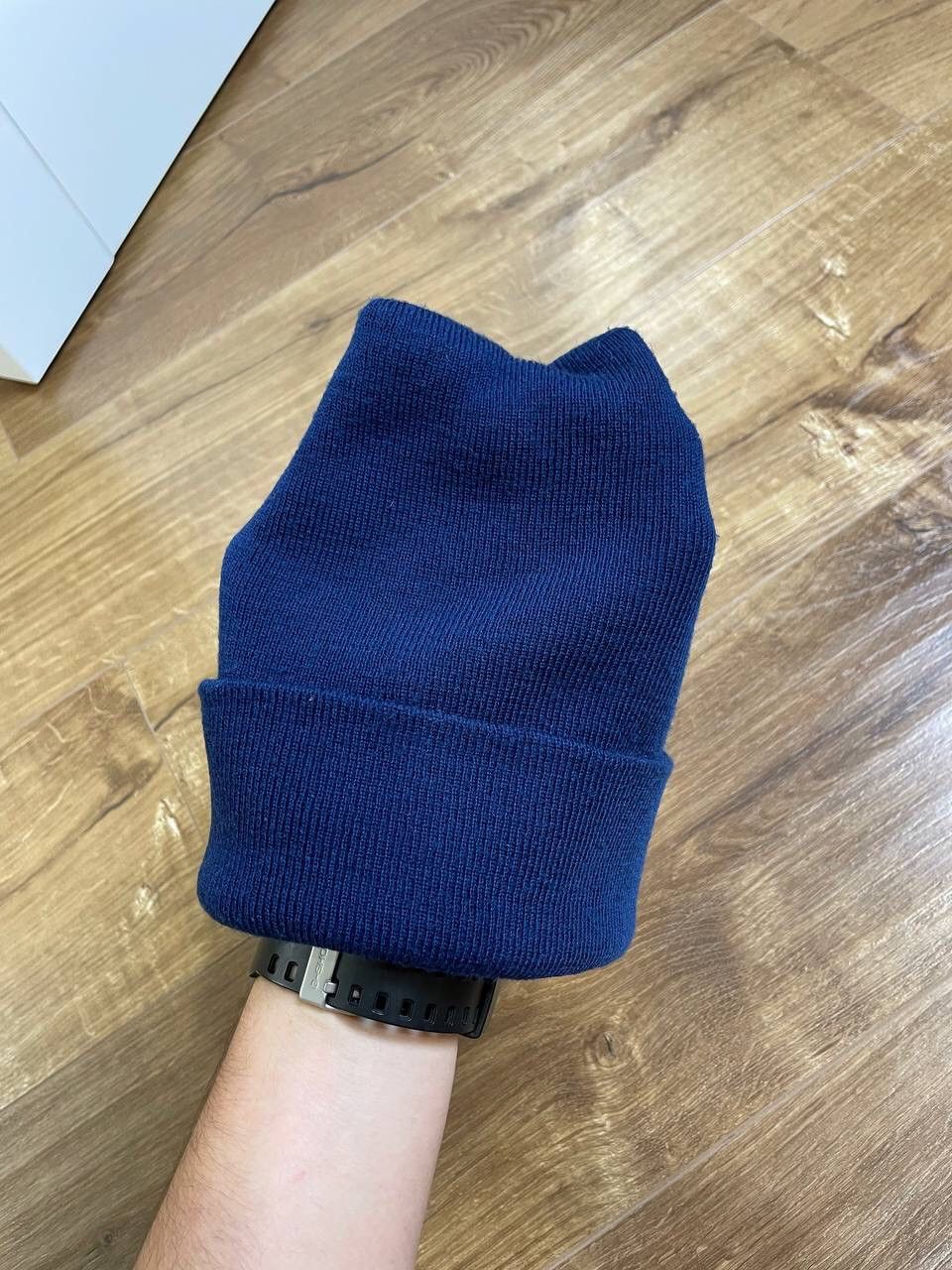 Nike × Vintage Vintage 90’s Y2K Style Nike Rangers Swoosh Logo Beanie Hat Size ONE SIZE - 6 Thumbnail