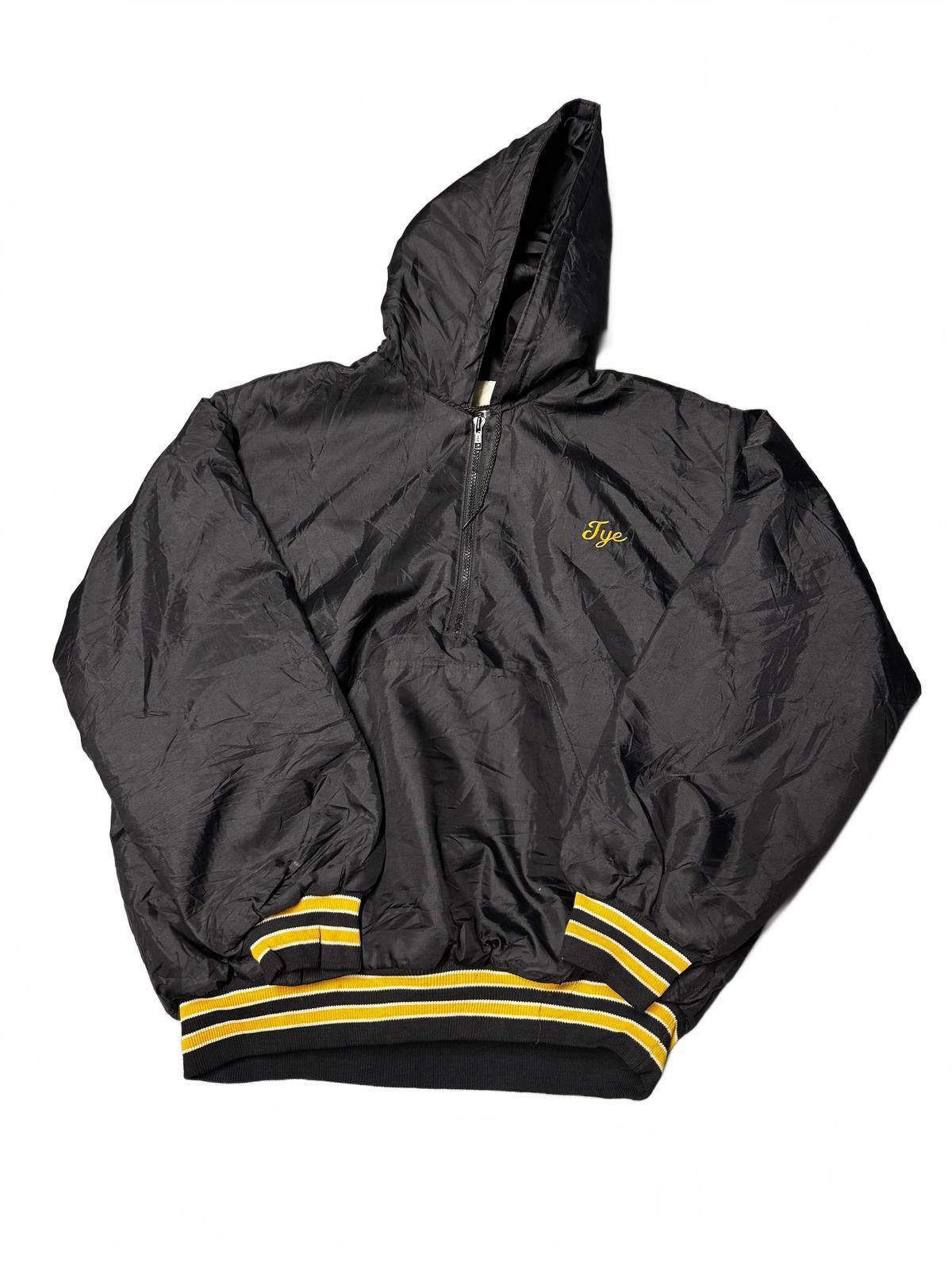 Other Vintage Quality Sportswear Black Hoodie with Yellow Stripes Size US L / EU 52-54 / 3 - 2 Thumbnail