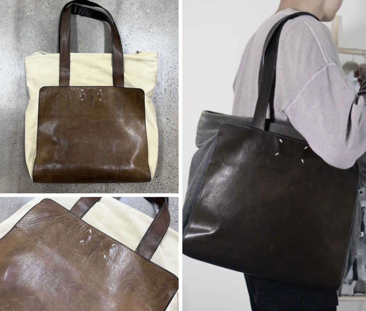 Maison Margiela Maison Martin Margiela MMM 5ac Leather Bag/Shoulder bag Size ONE SIZE - 1 Thumbnail