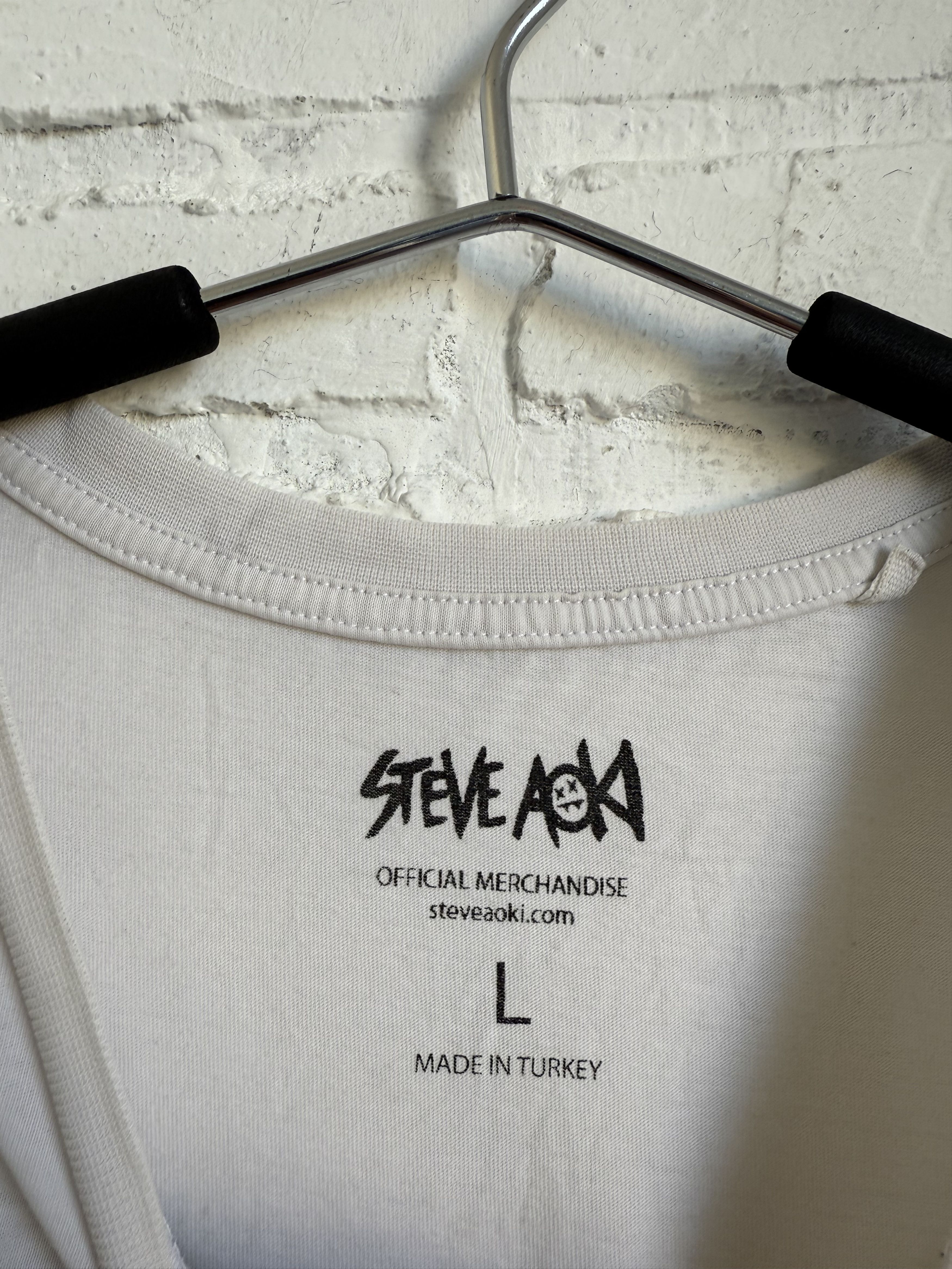 Band Tees 2000s Steve aoki edm t-shirt Size US L / EU 52-54 / 3 - 2 Thumbnail