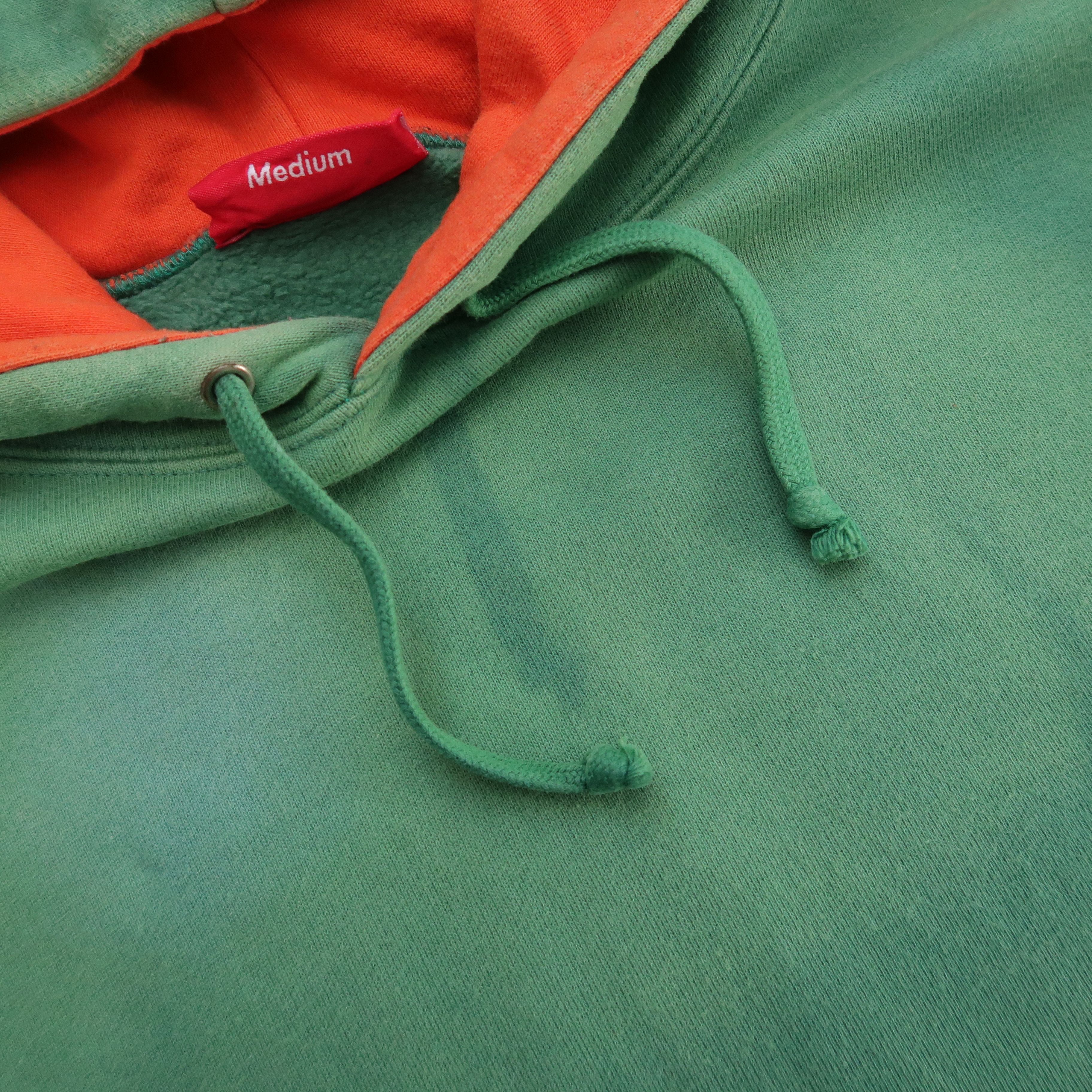 Supreme Sideline Hooded Sweatshirt Faded Light Pine