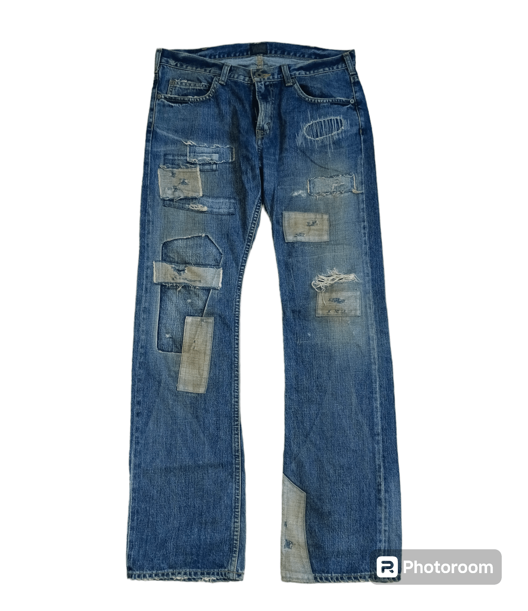JACKROSE JACKROSE SELVEDGE PACTHWORK MADE IN JAPAN Size US 33 - 1 Thumbnail