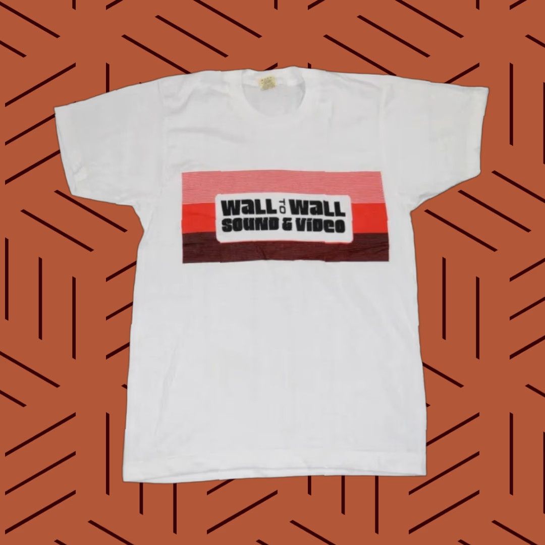 Vintage VINTAGE SCREEN STARS 80s HIFI SOUND GRAPHIC TEE Shirt S White Mens Size US S / EU 44-46 / 1 - 1 Thumbnail