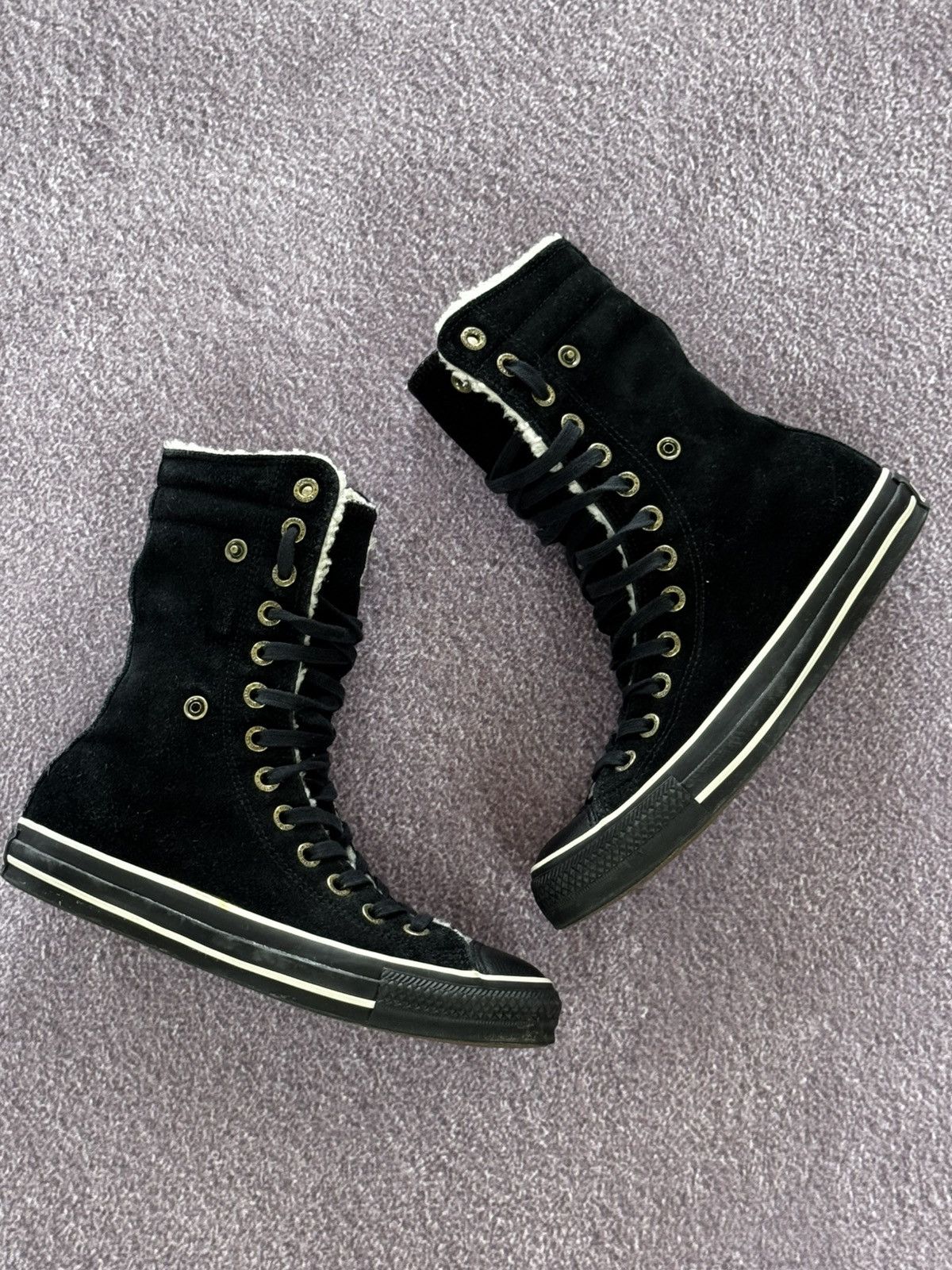 Hysteric Glamour Vintage Y2K Converse 00s Faux Fur Boots Size US 7 / IT 37 - 10 Thumbnail