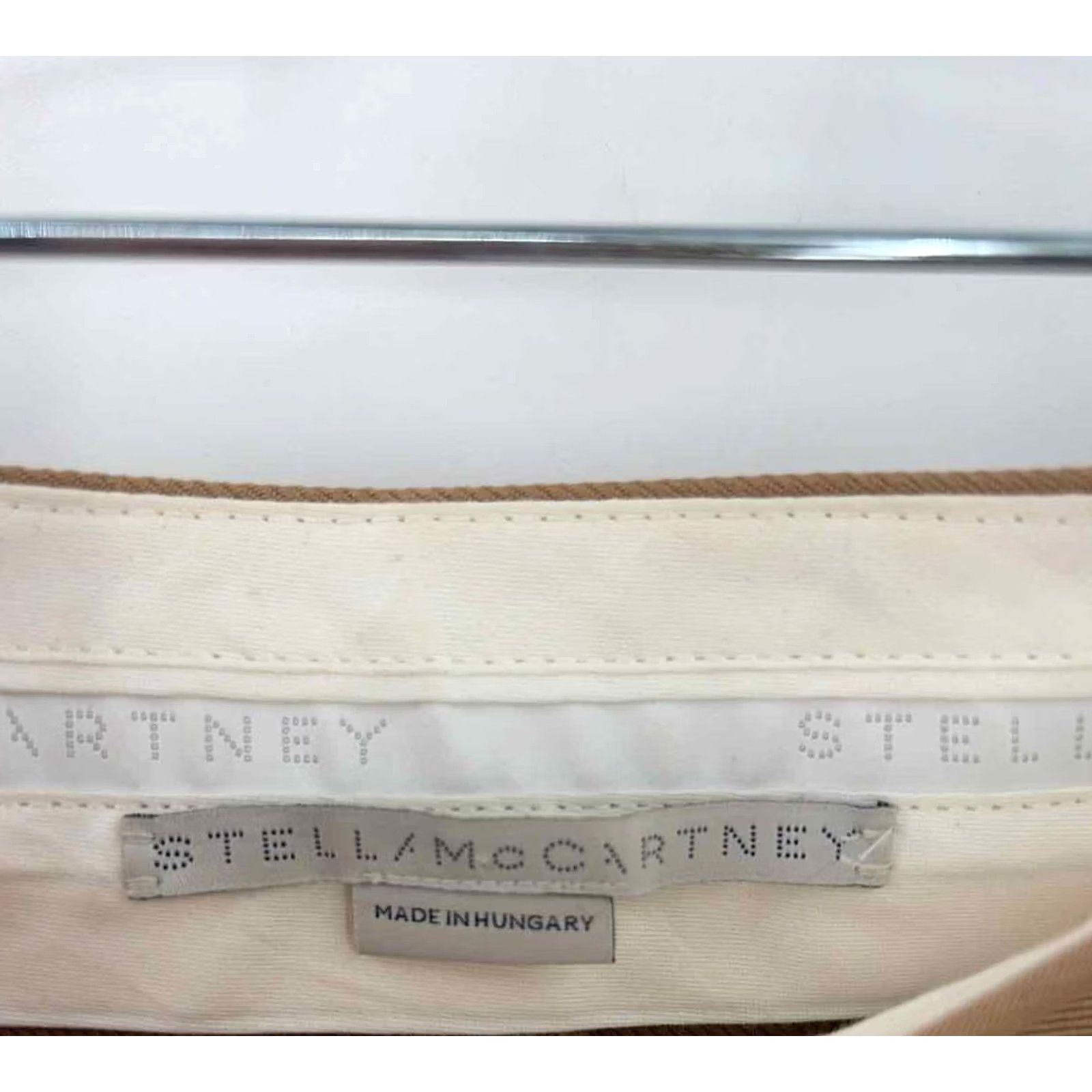 Stella McCartney Stella McCartney Dress Pants Tan Size 42 Regular - Pre-Owned Size 28" / US 6 / IT 42 - 3 Thumbnail