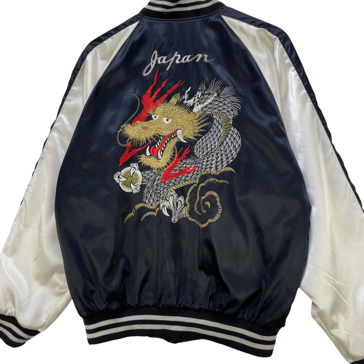 Japanese Brand × Toyo Enterprises 💥Vintage Sukajan Embroidered Dragon Japan Size US L / EU 52-54 / 3 - 3 Thumbnail