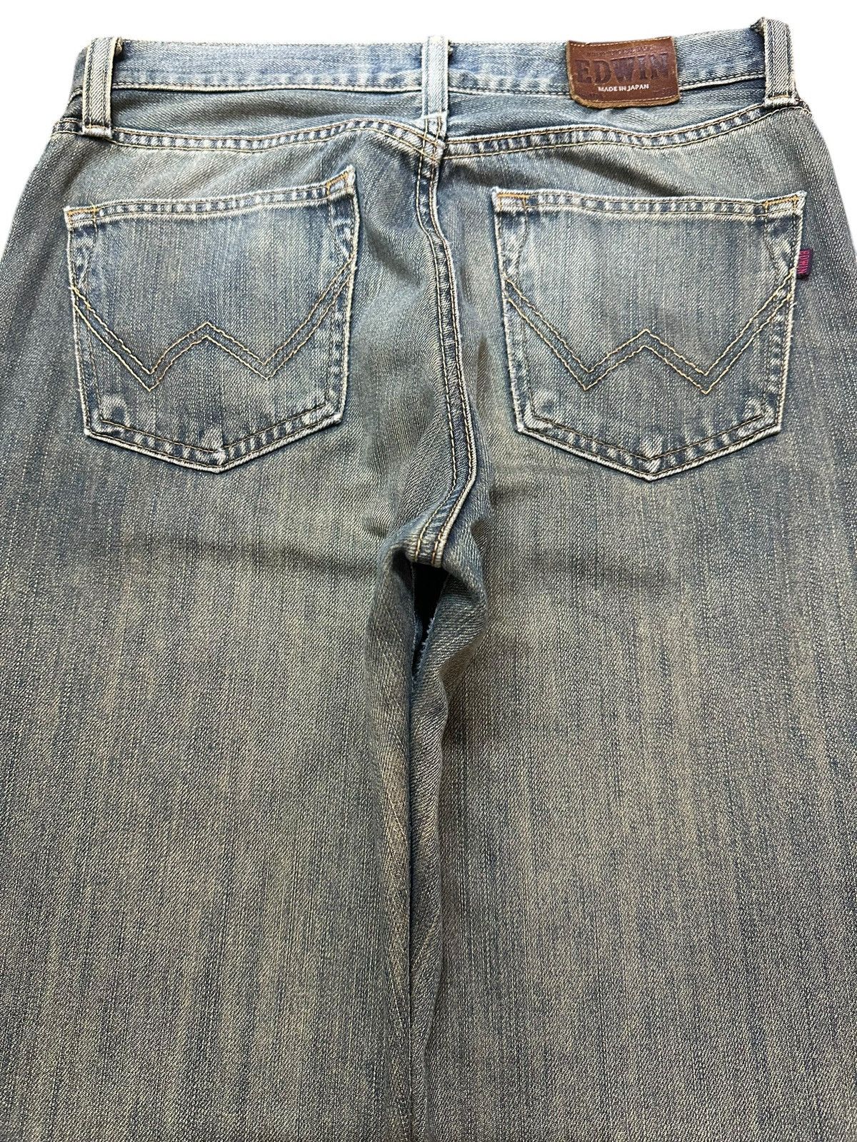 Edwin Vintage Japan Edwin 404 Faded Wash Style Baggy Jeans Size US 32 / EU 48 - 5 Thumbnail
