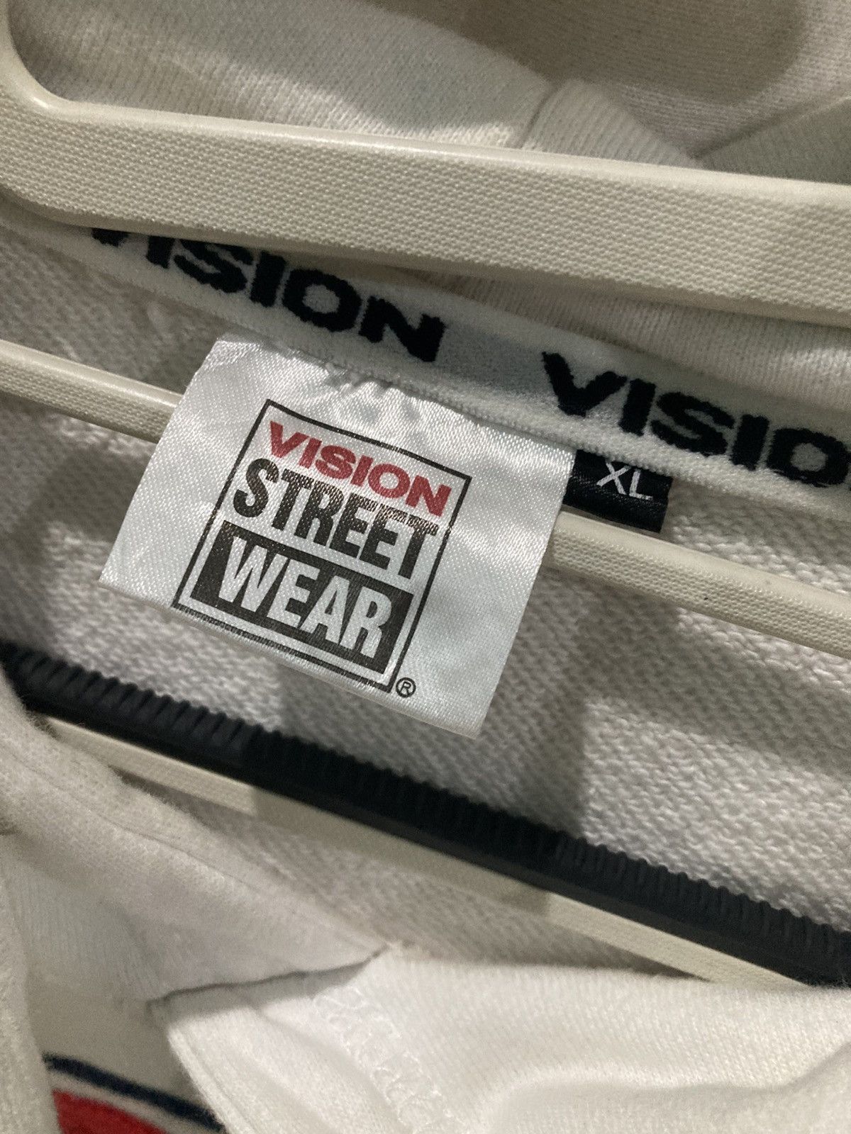 Japanese Brand × Vintage × Vision Streetwear Vintage Vision Street Wear Towel Embroidery Logo Hoodie Size US M / EU 48-50 / 2 - 5 Thumbnail