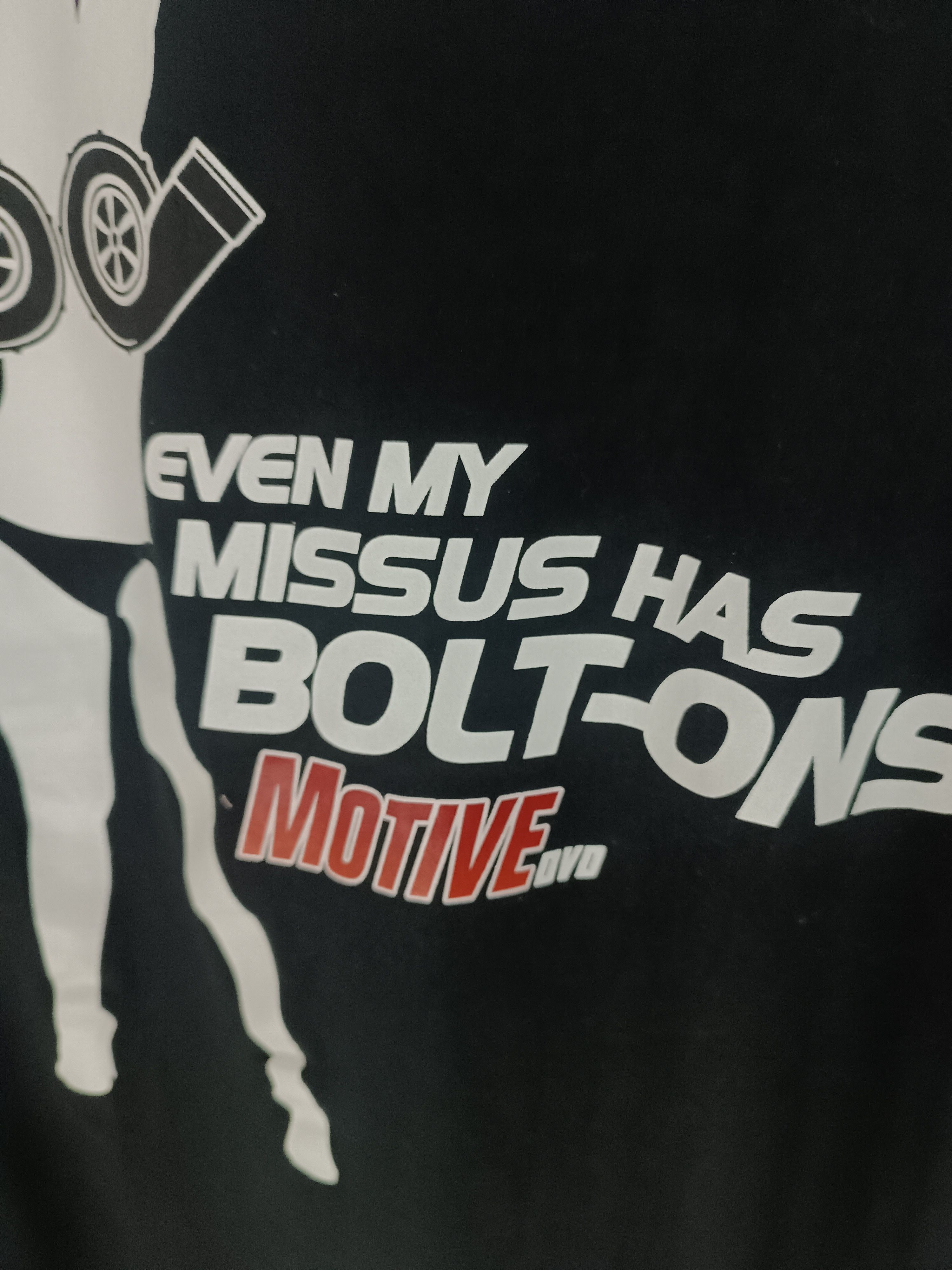 Vintage VINTAGE BOLT ON MOTIVE DVD CAR RACING NASCAR PARODY FUNNY T Size US XL / EU 56 / 4 - 11 Thumbnail