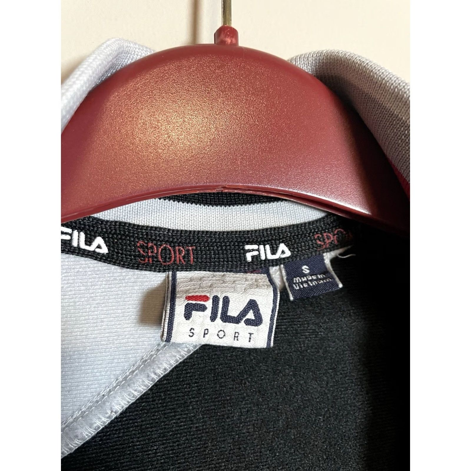 Fila VINTAGE FILA Track Jacket Full Zip Soccer Football 100% Polyester Red Blue C445 Men S Regular Blue 90s Sports Full Zip Jacket Womens? Size US S / EU 44-46 / 1 - 3 Thumbnail