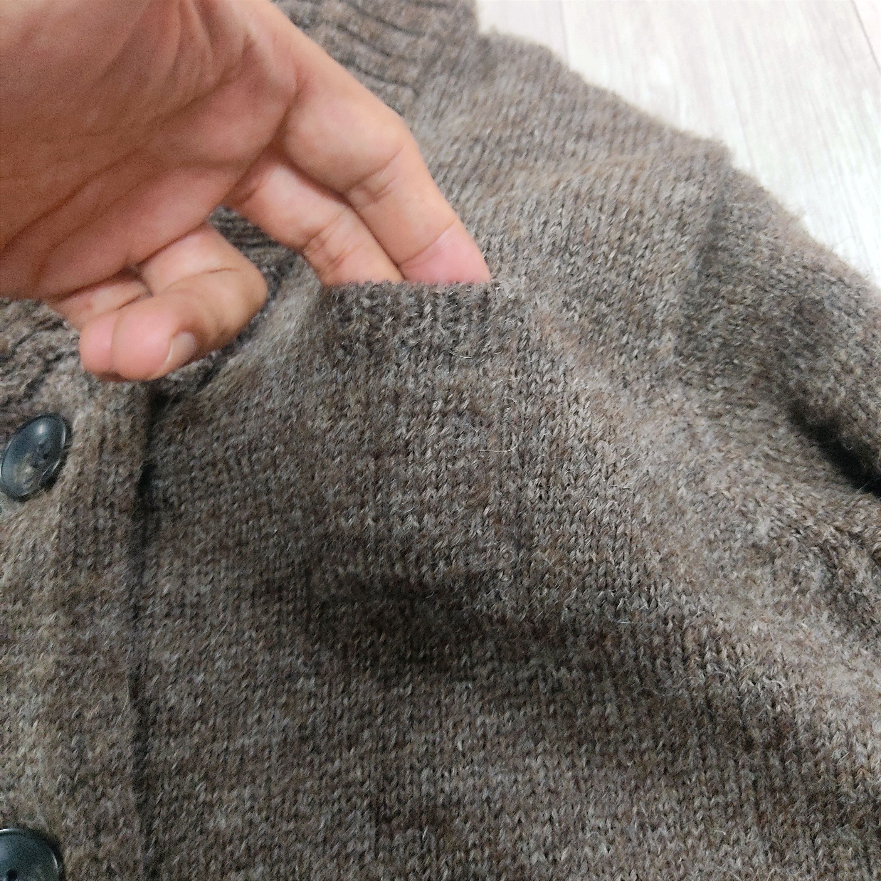 Frapbois × Issey Miyake FRAPBOIS Wool Buttons Up Cardigan Sweater Size M / US 6-8 / IT 42-44 - 10 Thumbnail