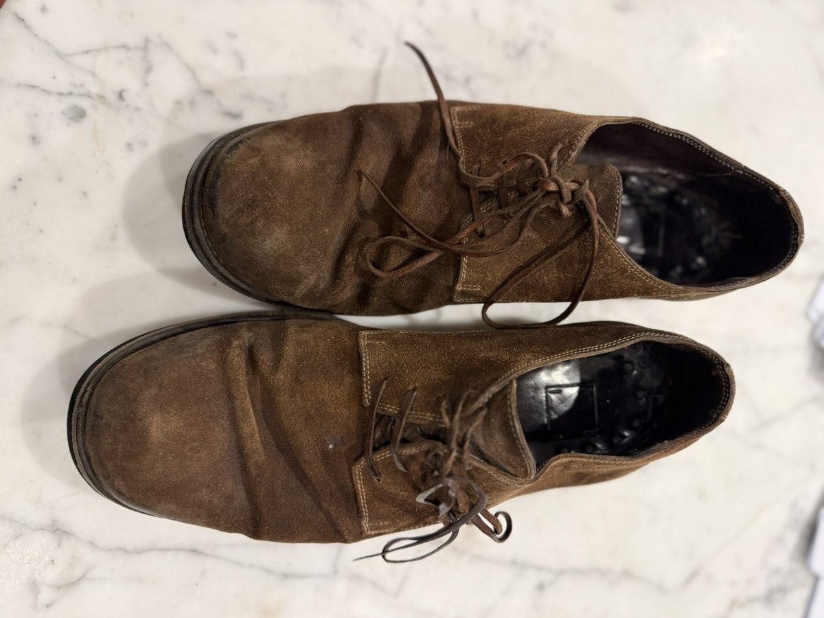 Guidi Brown Reverse Suede Derby Size US 12 / EU 45 - 7 Thumbnail