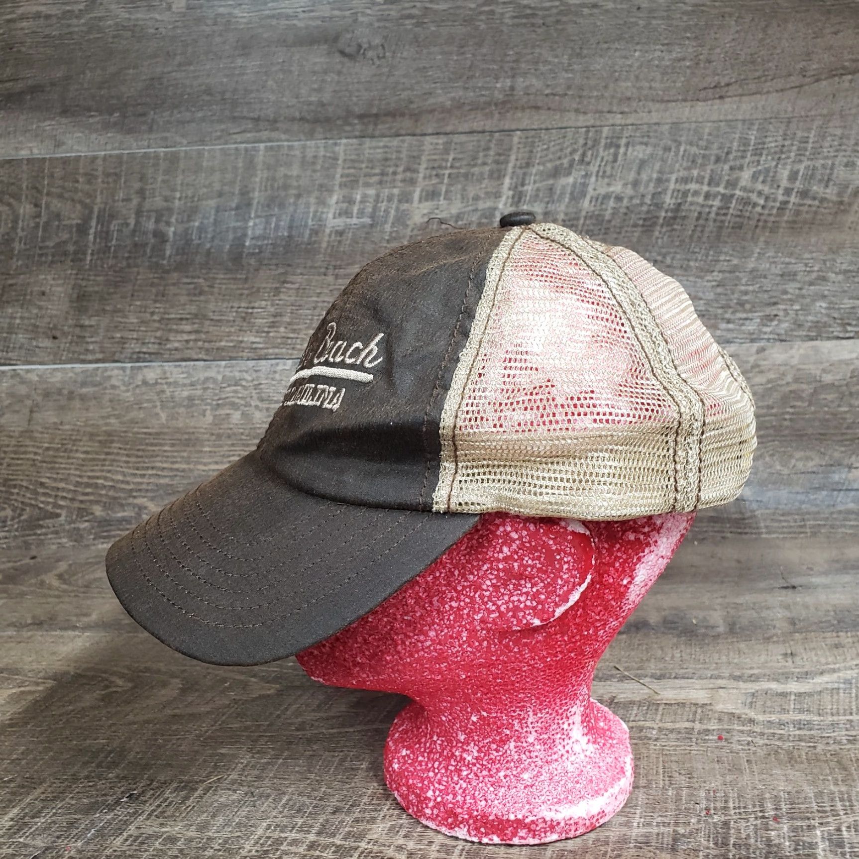 Vintage Holden Baseball Hat Adult Adjustable NC Beach Strapback Brown Size ONE SIZE - 5 Thumbnail
