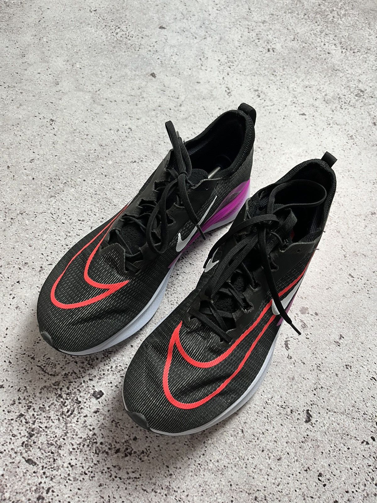 Nike 👟Nike Zoom Fly 4 Black FT2392-004 Sneakers Nike Size US 10.5 / EU 43-44 - 4 Thumbnail