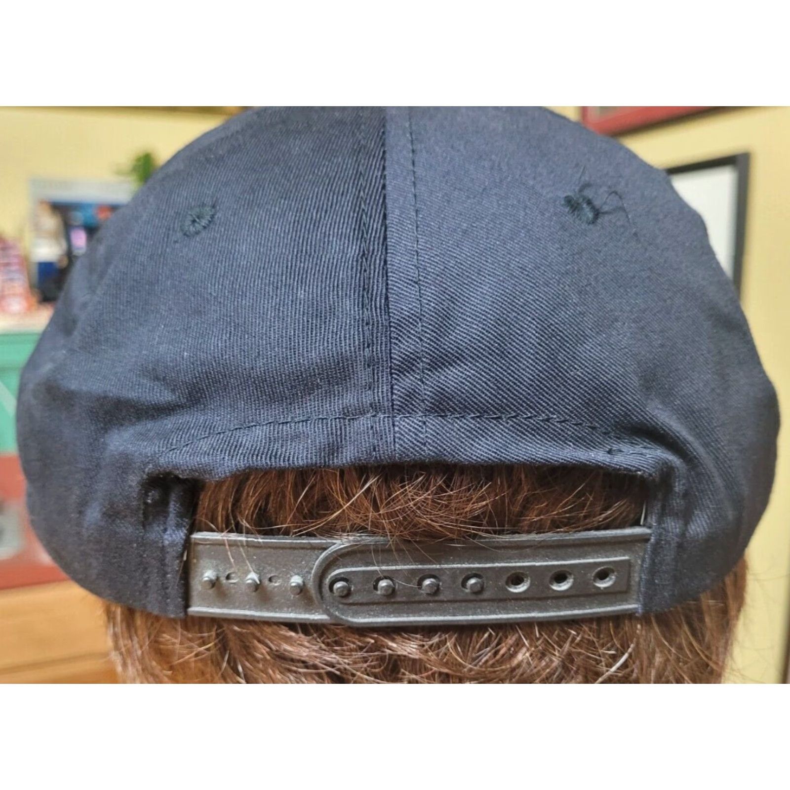 Vintage VTG The Ghost Pub Baseball Hat Cap Italy Men's Adjustable Black Cotton Size ONE SIZE - 2 Thumbnail