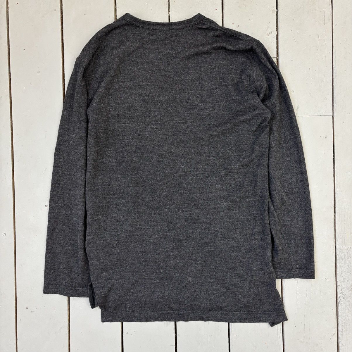 Comme des Garcons Homme Plus Trompe L'oeil Wool Top Size US M / EU 48-50 / 2 - 4 Thumbnail