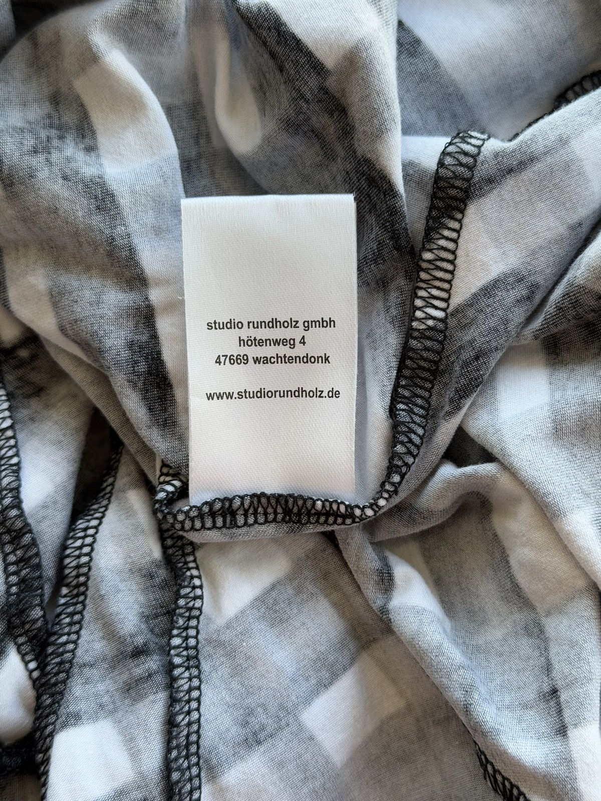 Hysteric Glamour × Rundholz Rundholz black label avant garde checkered blouse tunic Size S / US 4 / IT 40 - 6 Thumbnail