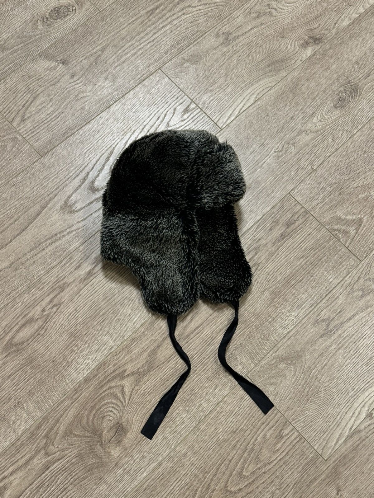 Japanese Brand Vintage fur Y2K hype fluffy ushanka hat punk Size ONE SIZE - 2 Thumbnail