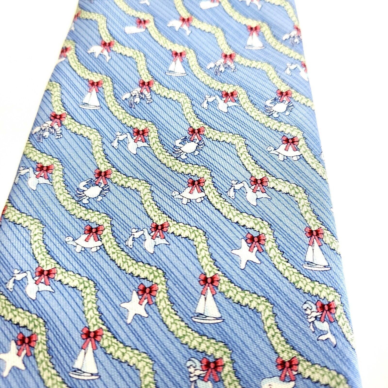 Vineyard Vines Vineyard Vines Martha's Vineyard Shep Ian Christmas Sea Life Size ONE SIZE - 2 Thumbnail