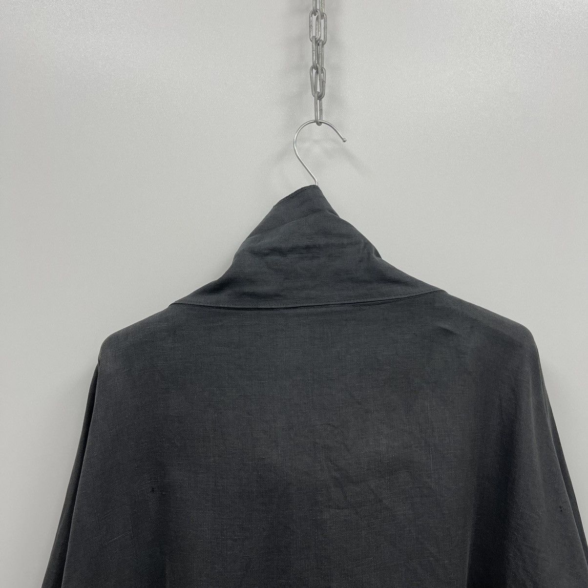 Annette Gortz Annette Gortz Hand Made Linen Jacket Black Women’s Rare Size S / US 4 / IT 40 - 8 Thumbnail