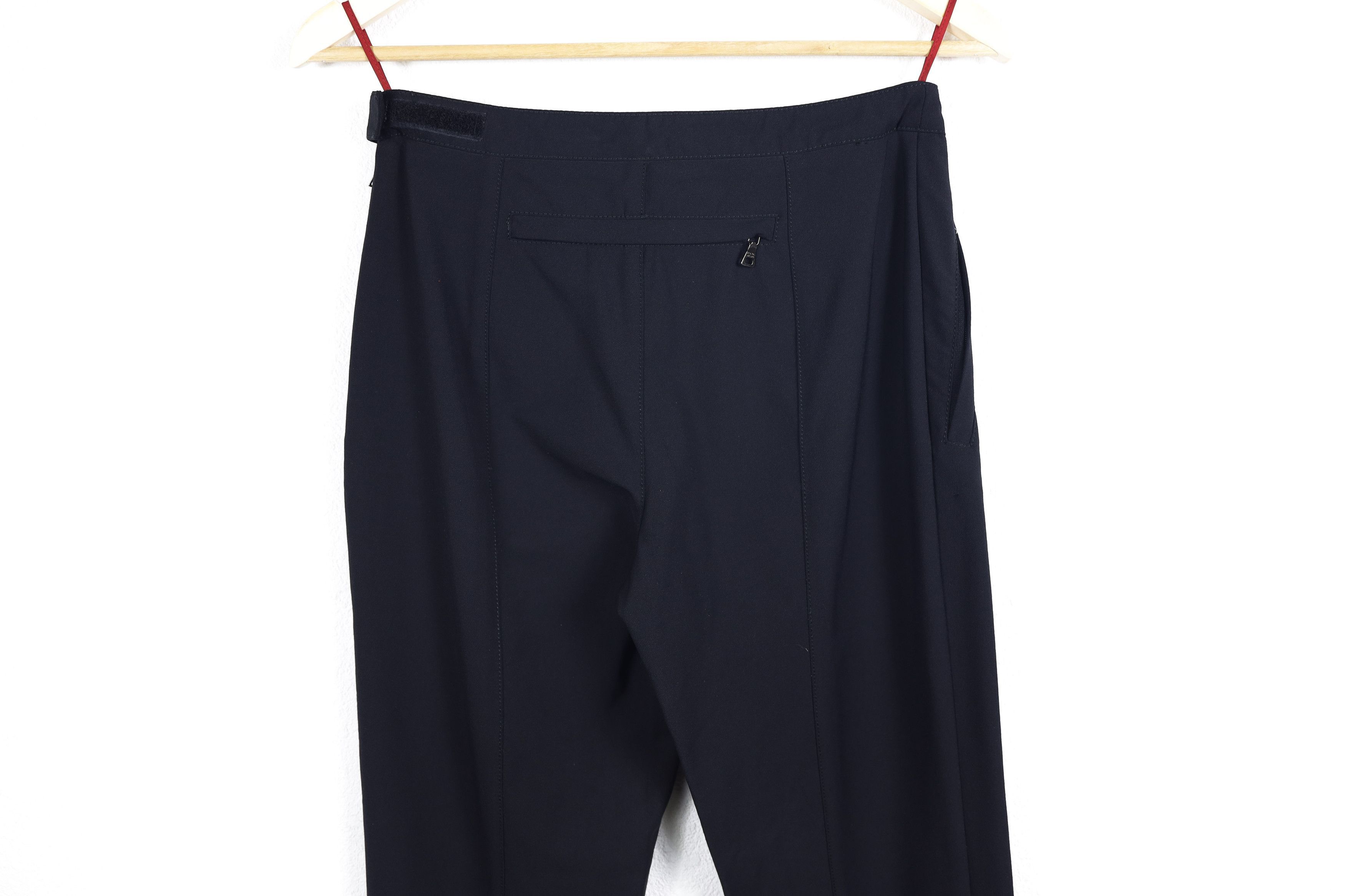 Prada Prada Red Tab Rubber Logo Nylon Track Pants Trousers Size 27" / US 4 / IT 40 - 7 Thumbnail