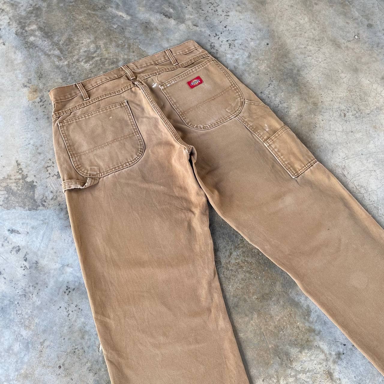 Dickies VINTAGE DICKIES DISTRESSED CARPENTER BROWN DENIM W34X34 Size US 34 / EU 50 - 15 Thumbnail