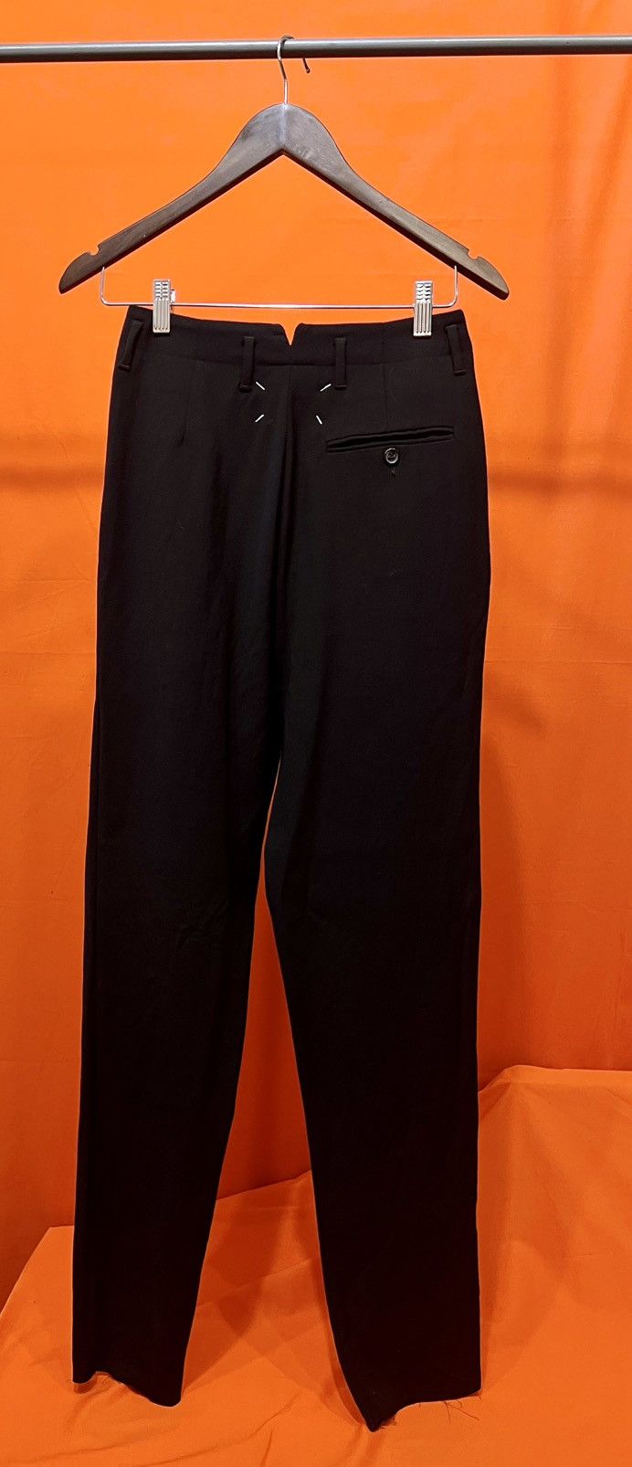 Maison Margiela MARGIELA ARCHIVES boiled wool crepe mens pants f/w 93-94 Size 28" / US 6 / IT 42 - 5 Thumbnail