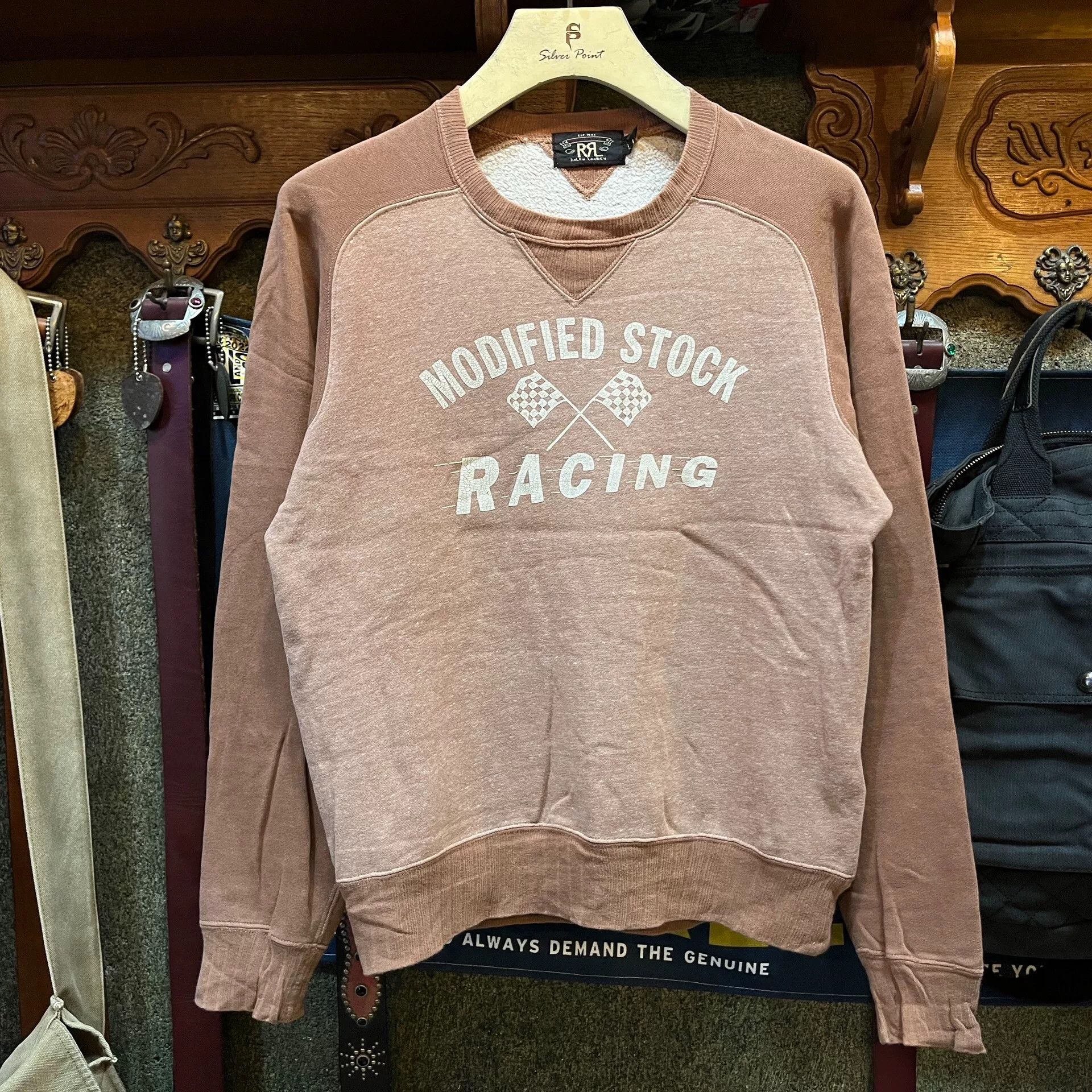 RRL Ralph Lauren rrl modified stock racing sweatshirt Size US M / EU 48-50 / 2 - 1 Thumbnail