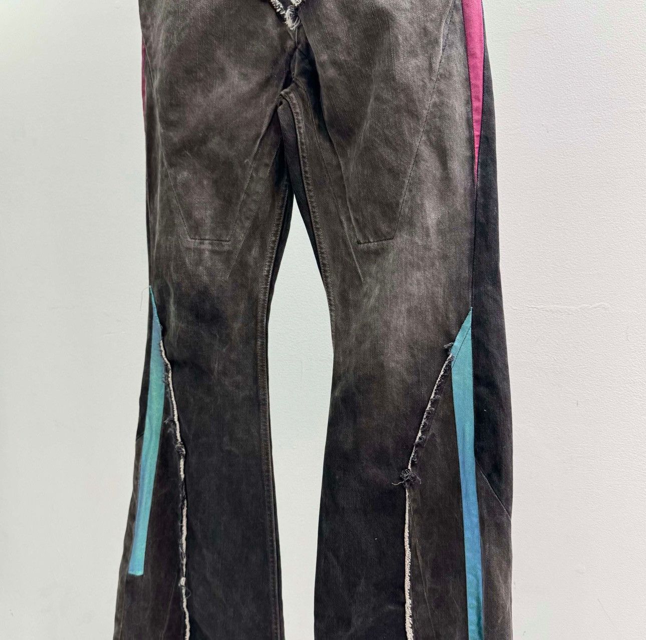 Rick Owens Rick Owens Silvered EDFU Jeans Size US 29 - 2 Thumbnail