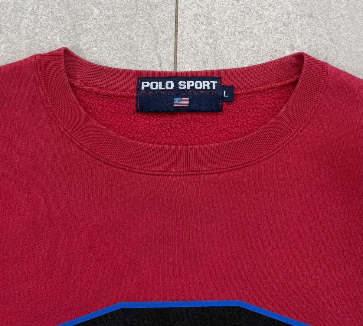Polo Ralph Lauren Vintage 90s Polo Sport Ralph Lauren Spellout Sweatshirt Size US L / EU 52-54 / 3 - 10 Thumbnail