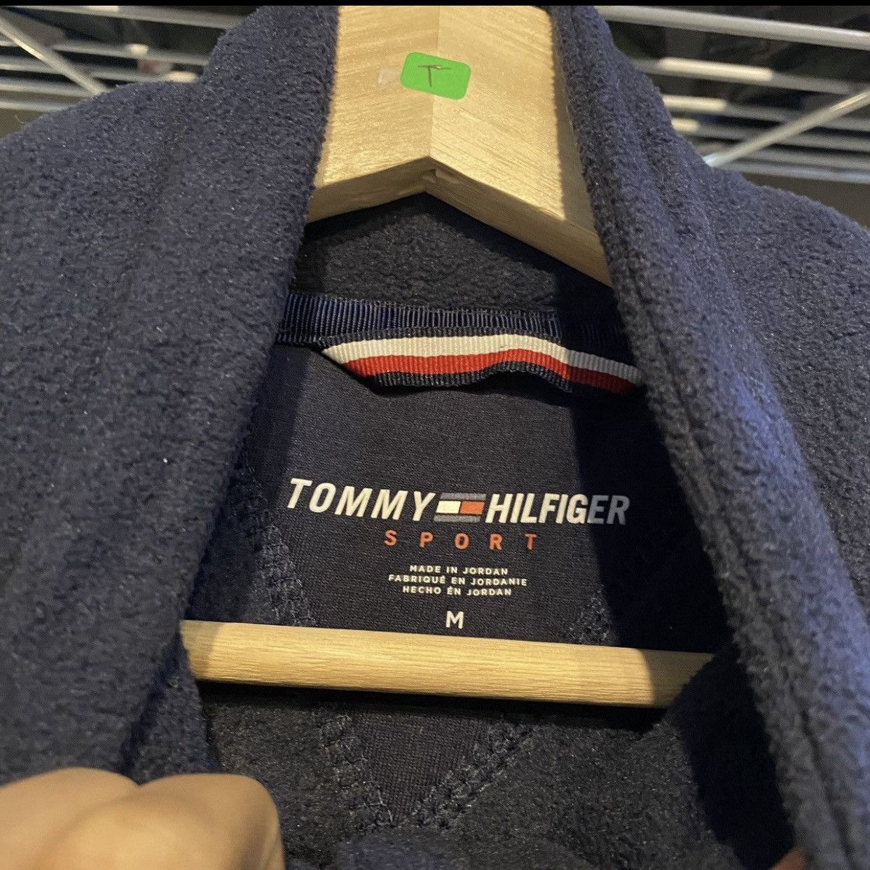 Tommy Hilfiger × Vintage Tommy Hilfiger Sport Fleece Logo Jackets Size US M / EU 48-50 / 2 - 9 Thumbnail