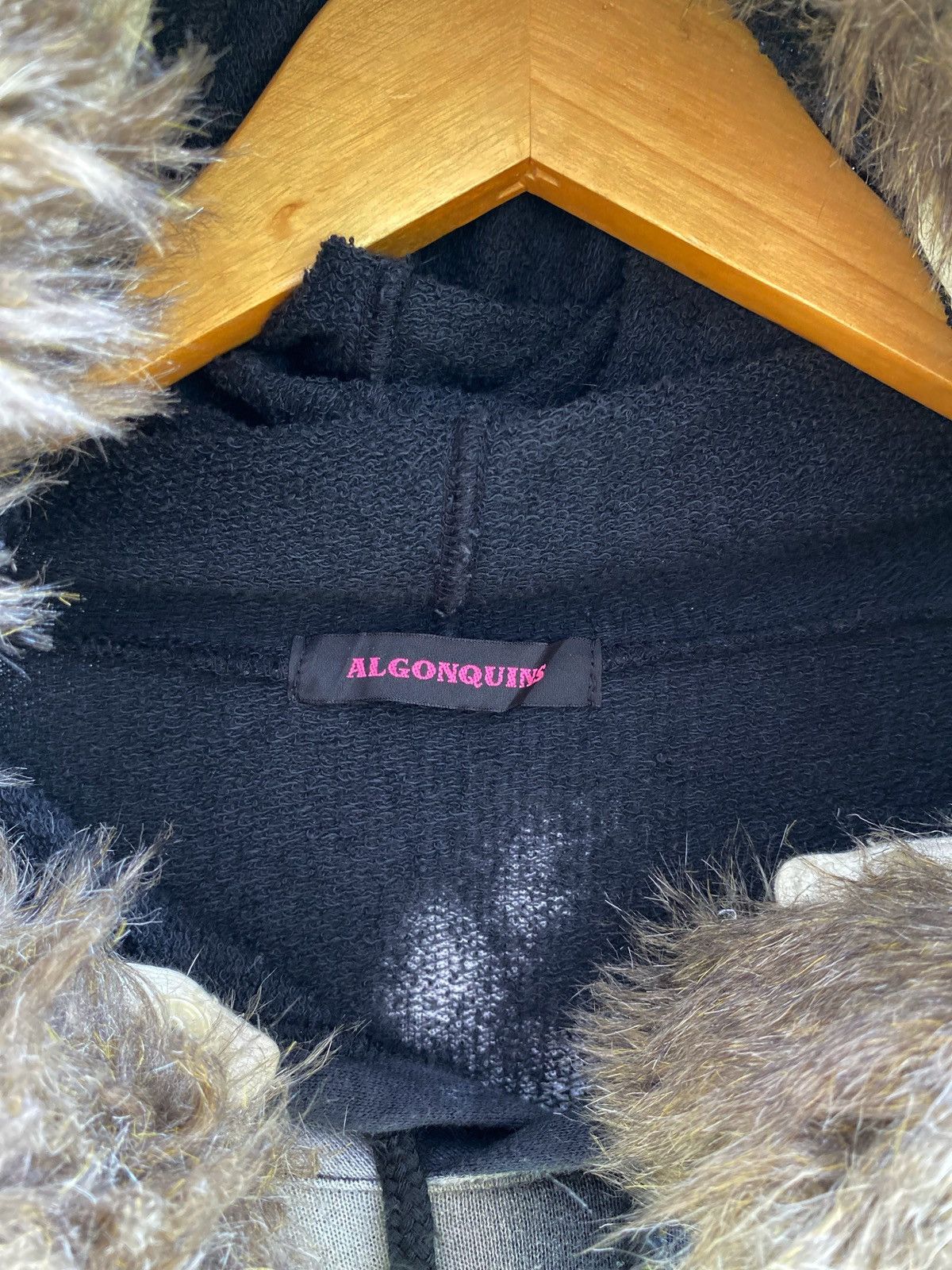 If Six Was Nine × Japanese Brand × Le Grande Bleu (L.G.B.) Algonquins Fur Hoodie ifsixwasnine lgb style Size US M / EU 48-50 / 2 - 4 Thumbnail