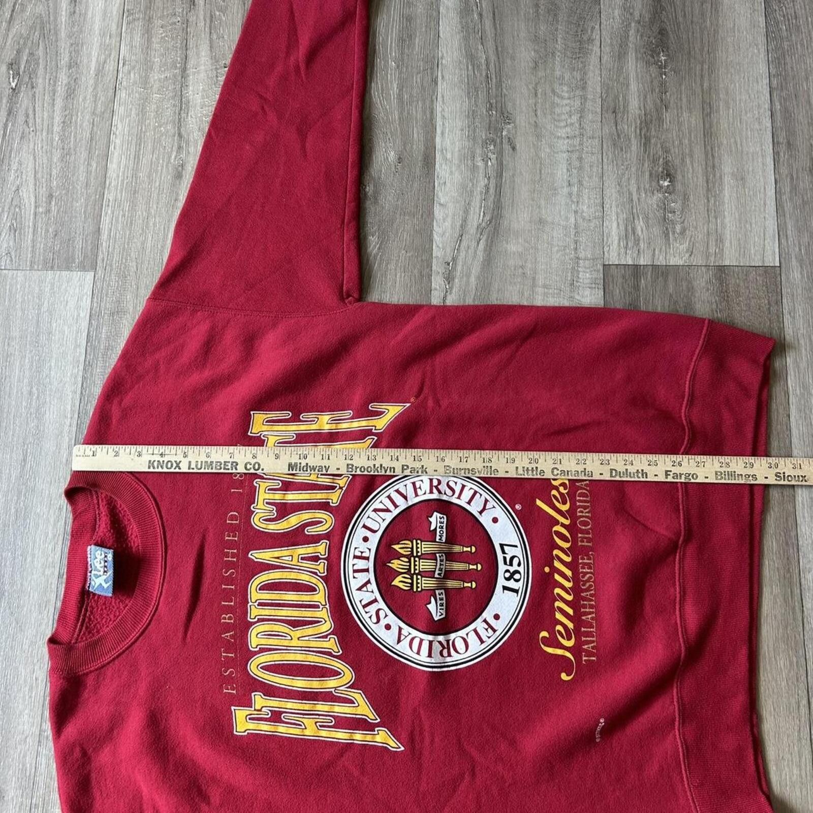 Nutmeg Vintage 90’s FSU Crewneck Sweatshirt size L Nutmeg Size US L / EU 52-54 / 3 - 7 Thumbnail