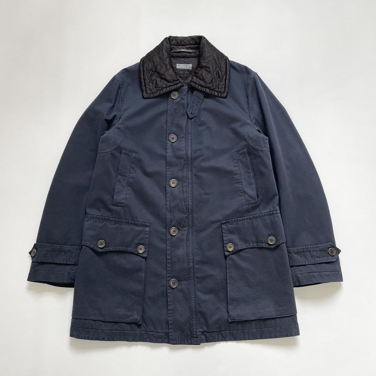 Quilted Collar Utility Parka