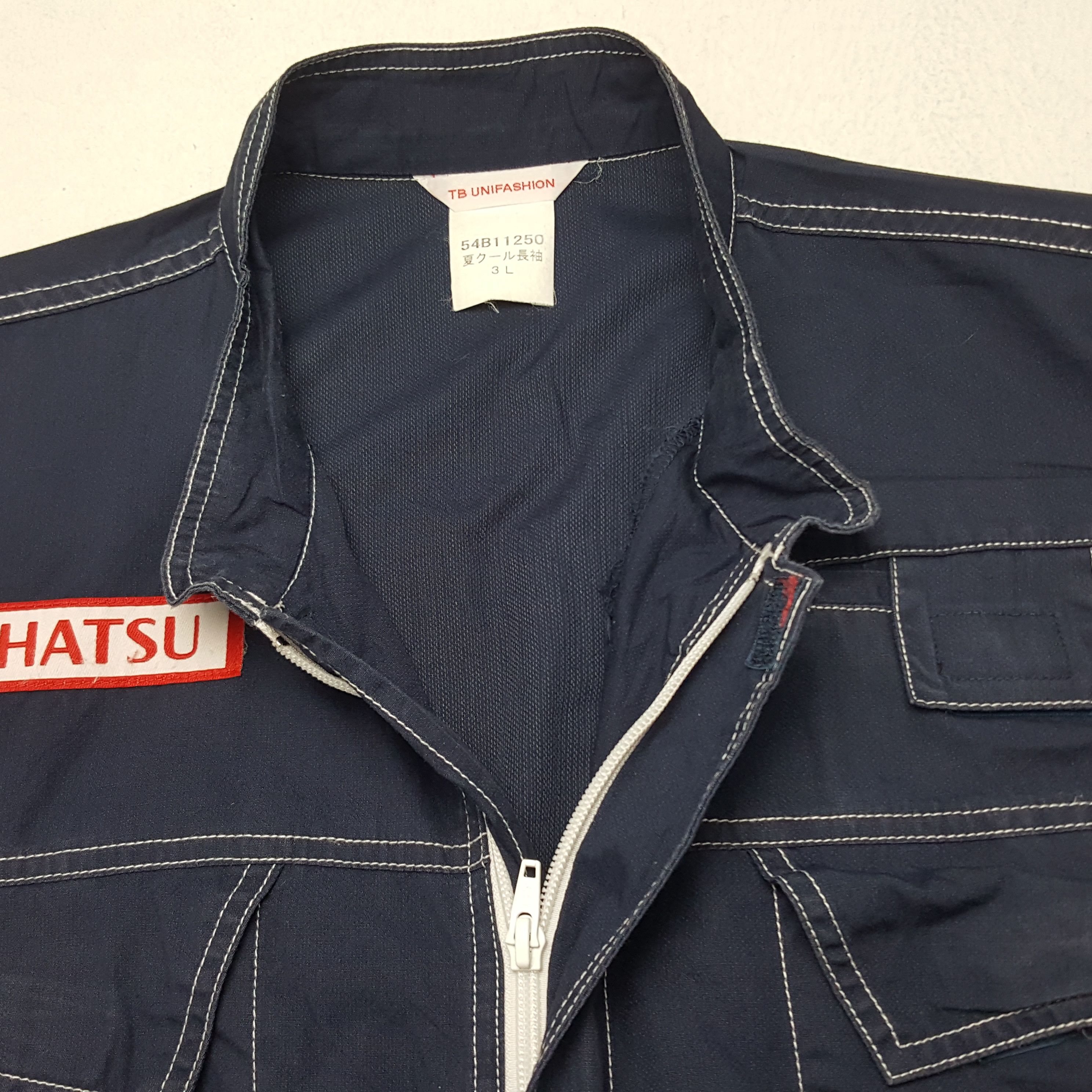 Japanese Brand × Sports Specialties × Vintage Vintage Daihatsu Racing Worker Jumpsuit Coverall Jacket Size US XL / EU 56 / 4 - 9 Thumbnail