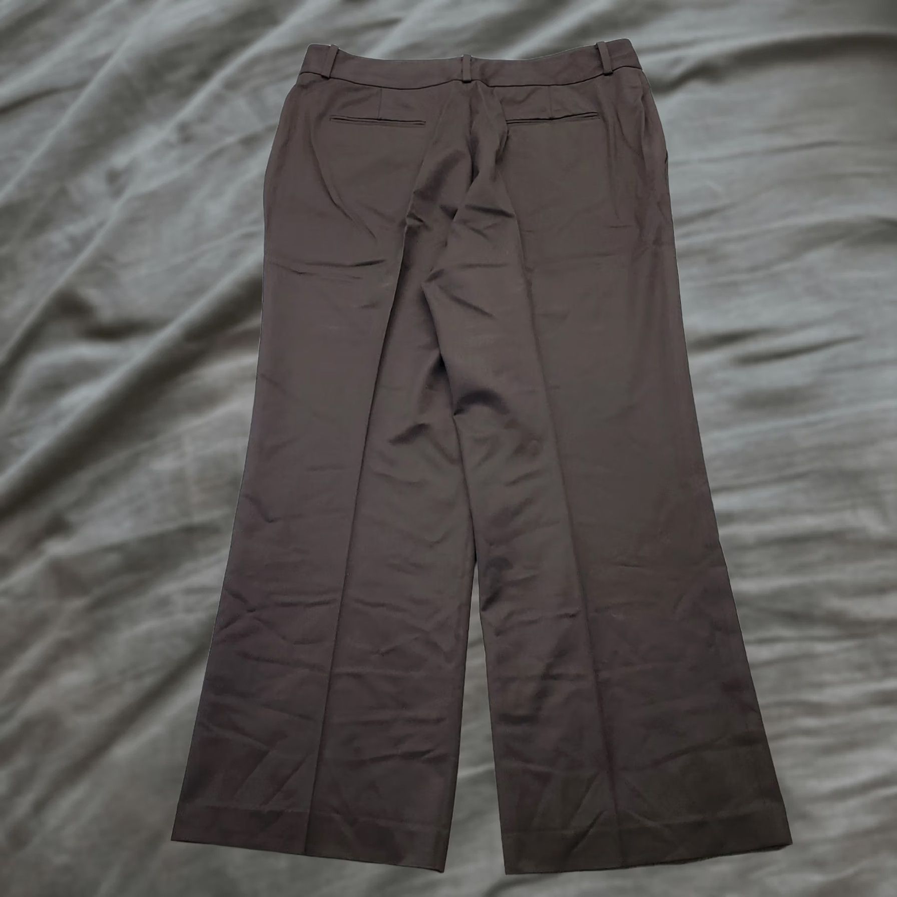 Ralph Lauren Lauren Ralph Lauren Chino Pants Womens 14 Brown Flat Front Wide Leg Hook & Eye Size 36" / US 14 / IT 50 - 1 Thumbnail