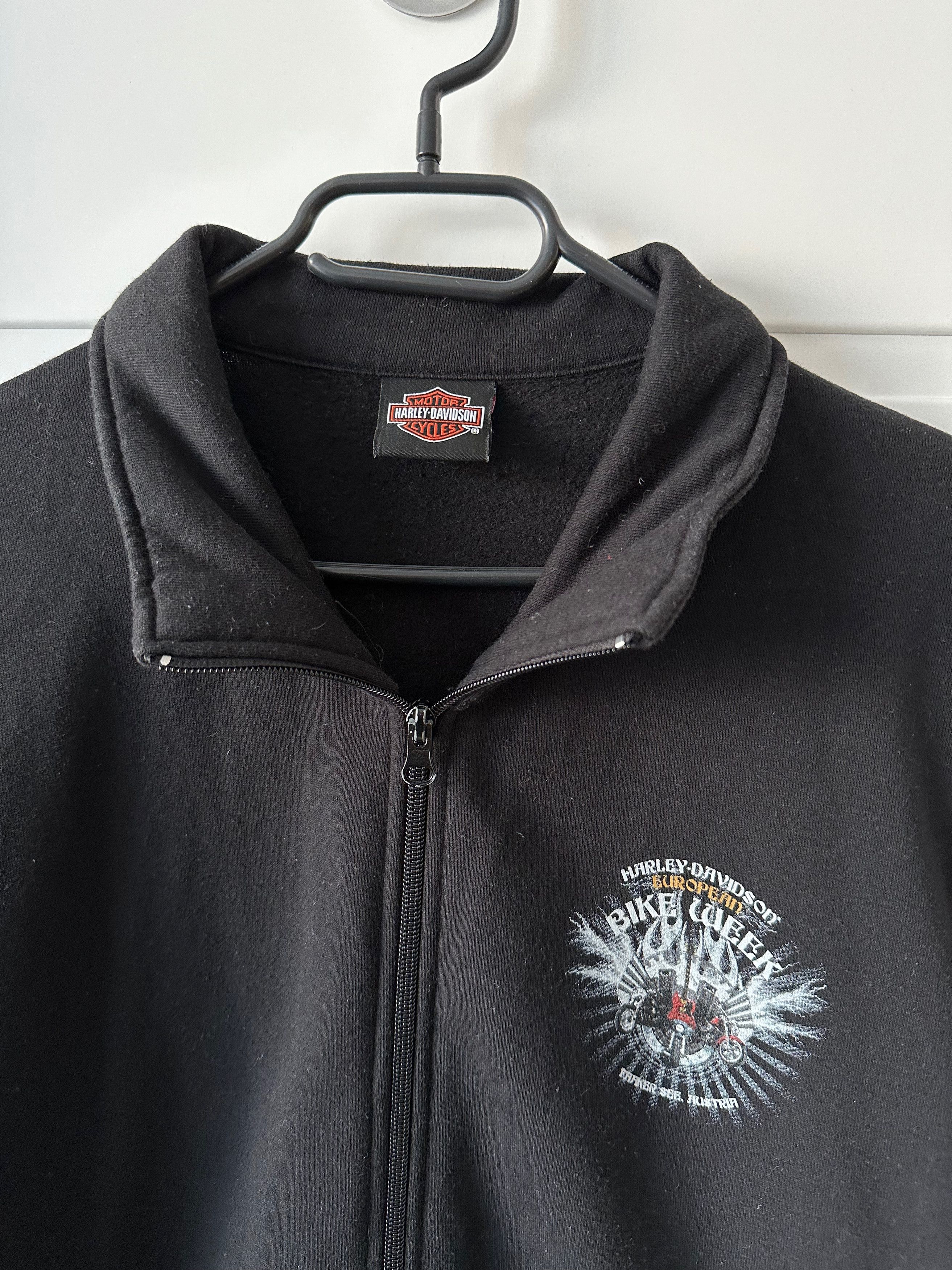 Harley Davidson 2010 Harley Davidson Sweatshirt full zip black Size L / US 10 / IT 46 - 3 Thumbnail