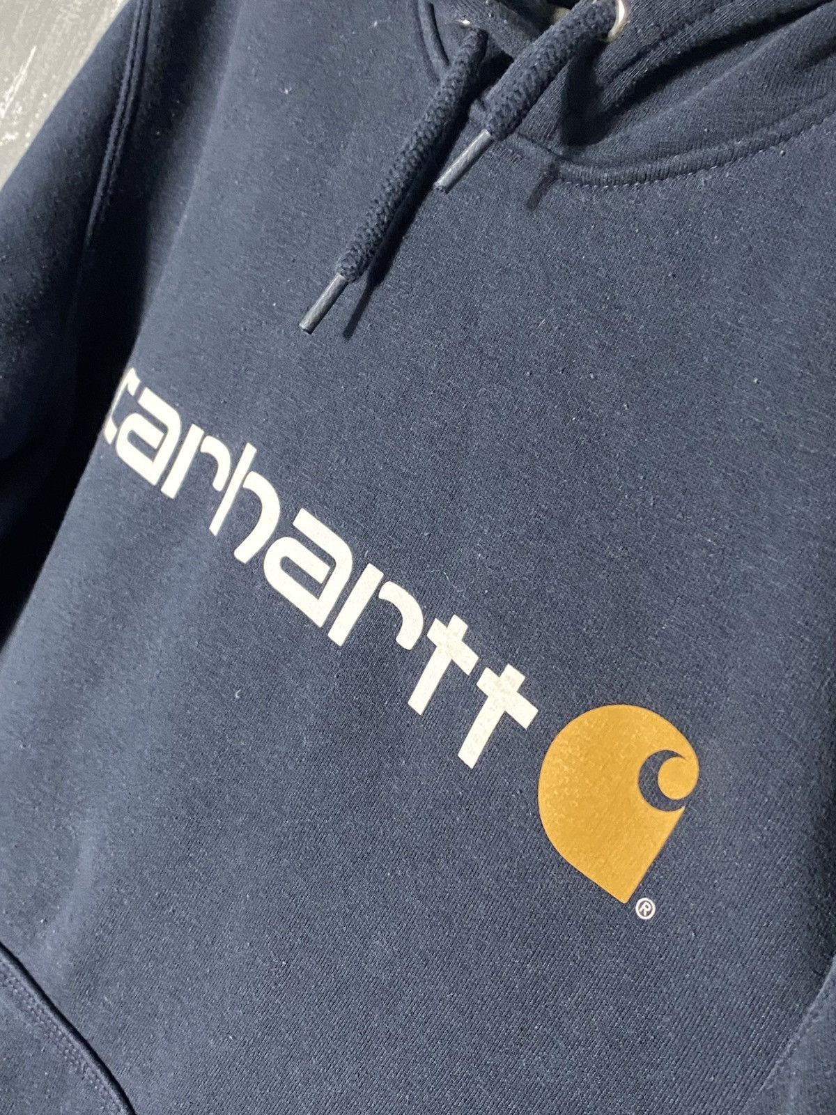 Carhartt Vintage Casual Carhartt Big Logo Hoodie Size S Size US S / EU 44-46 / 1 - 2 Thumbnail