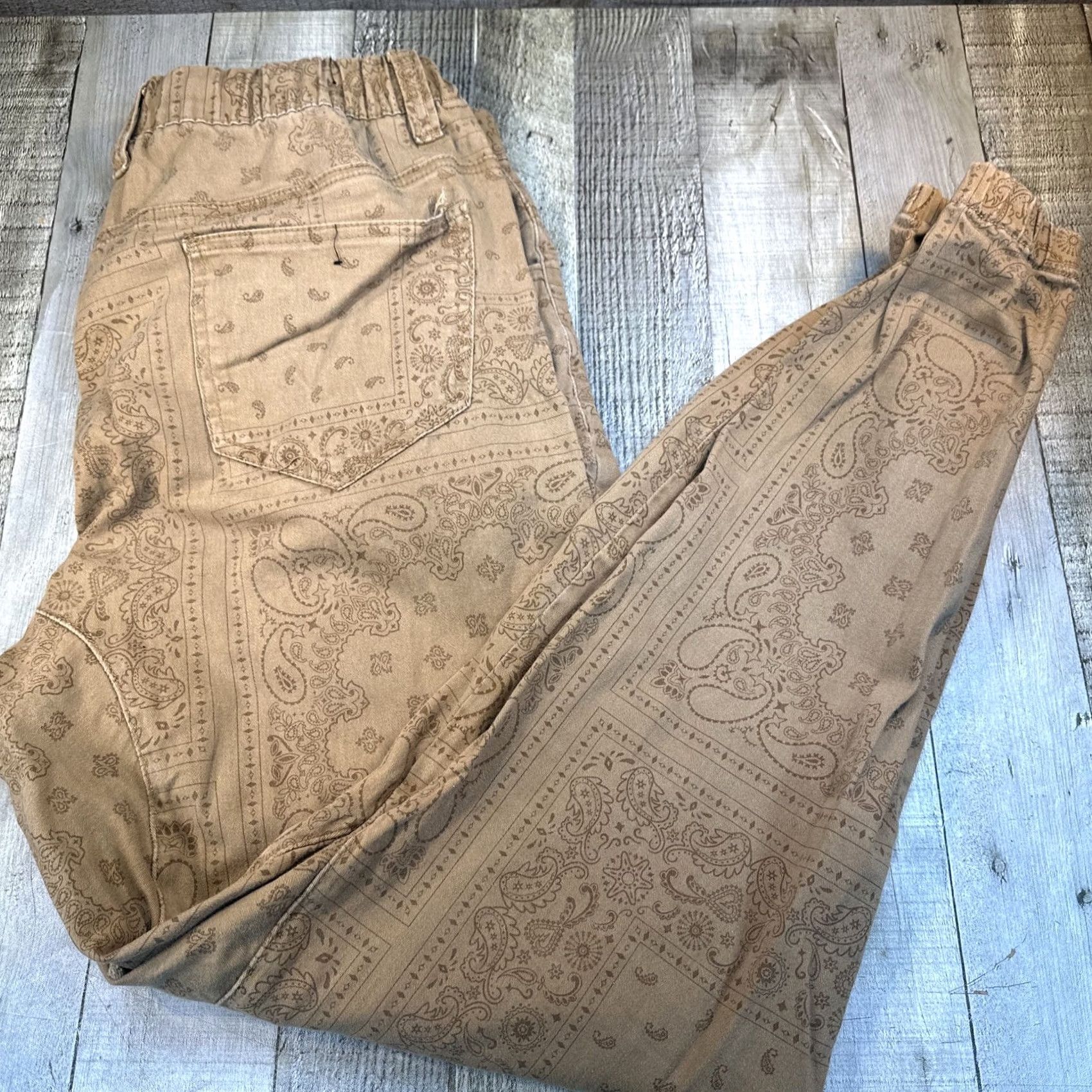 Vintage VICTORIOUS Los Angeles Jogger Pants Men L Black Five Pocket Angel Stars Activewear Size US 33 - 6 Thumbnail