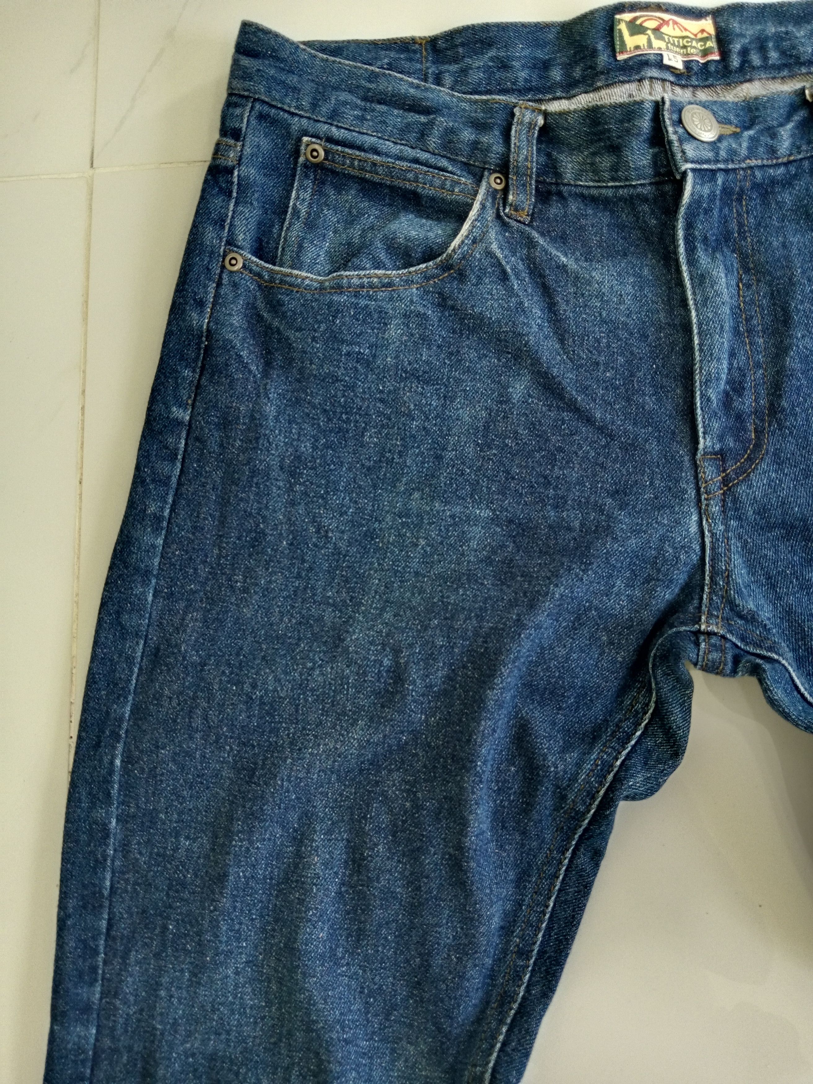 Japanese Brand × Vintage Titicaca Fuente Denim Navajo Print Japanese Brand Size US 34 / EU 50 - 5 Thumbnail